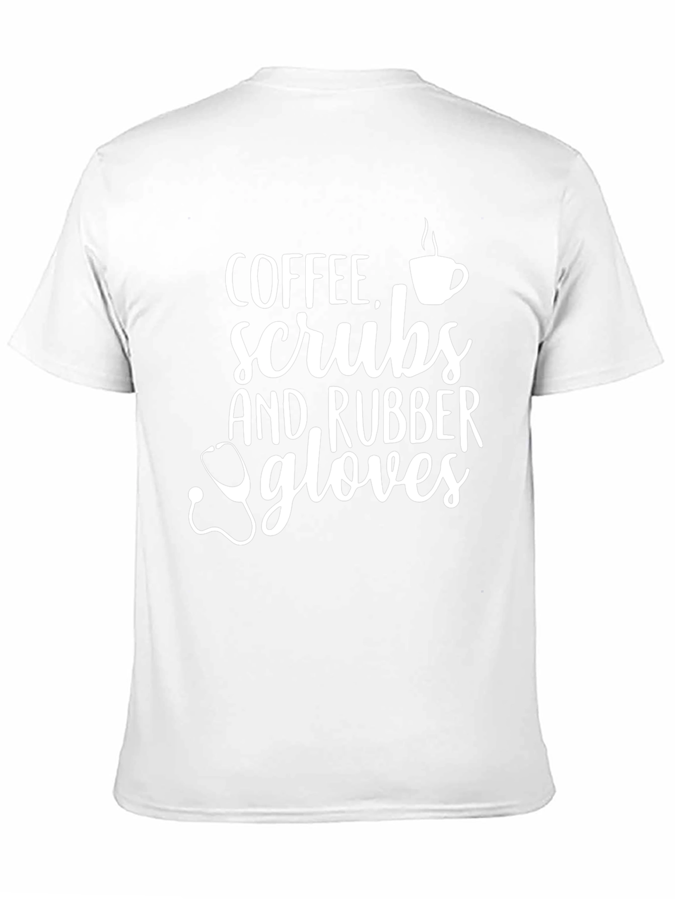 Coffee Scrubs & Rubber Gloves Graphic Tee