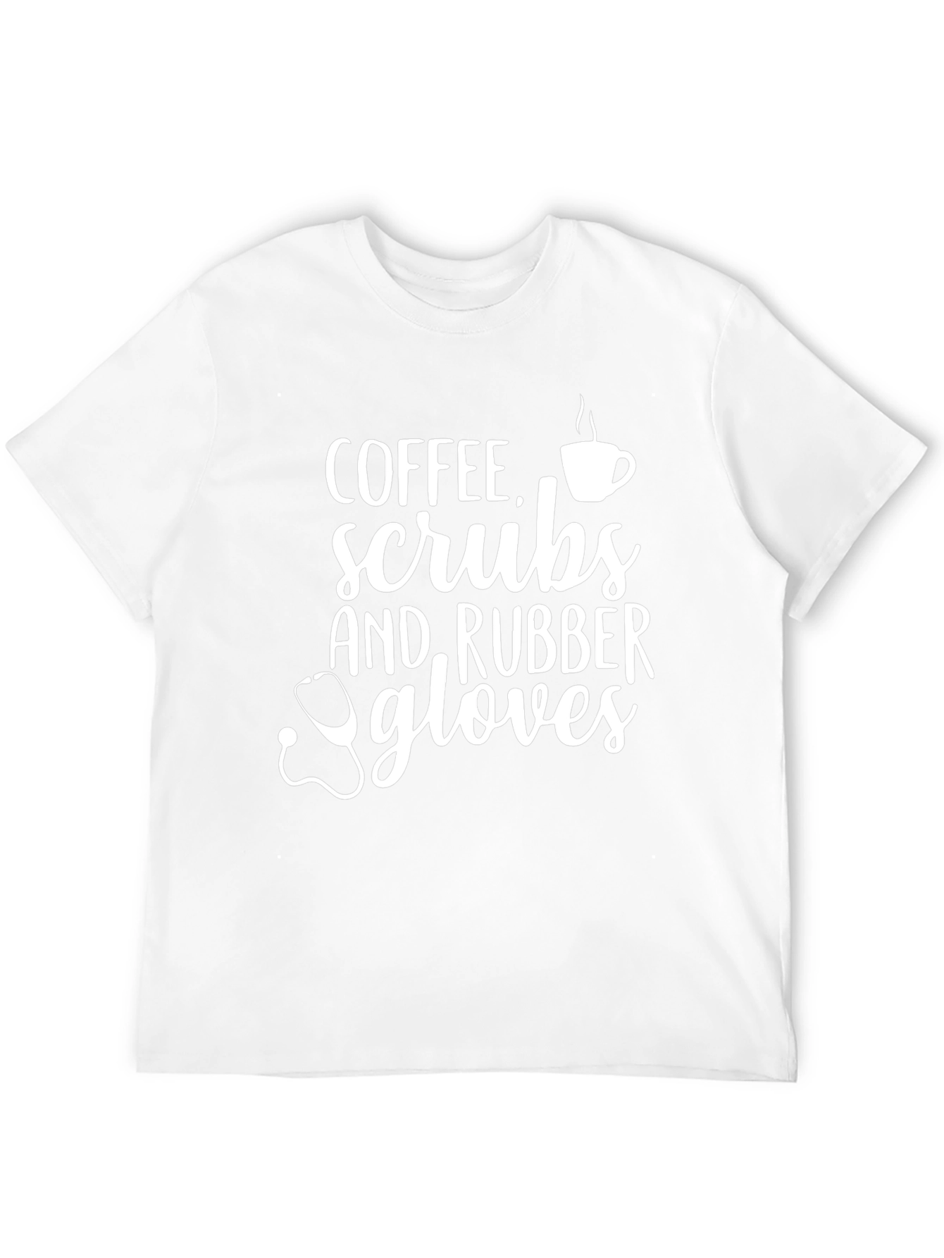 Coffee Scrubs & Rubber Gloves Graphic Tee
