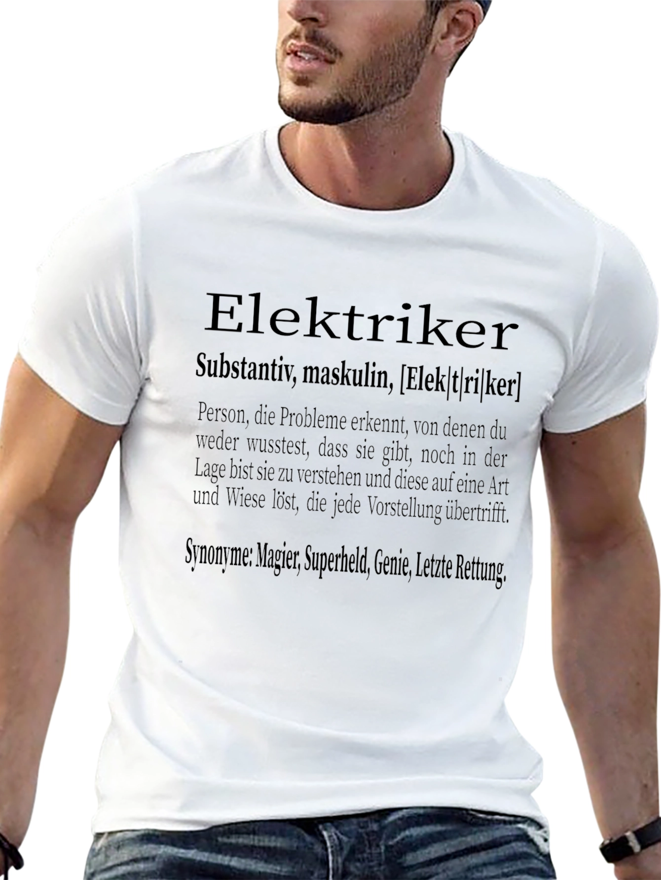Elektriker Definition Graphic Tee