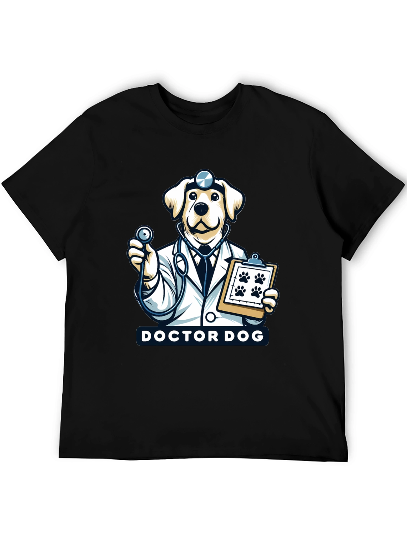 Doctor Dog T-Shirt - Cute Veterinarian Animal Tee