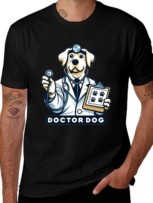 Doctor Dog T-Shirt - Cute Veterinarian Animal Tee
