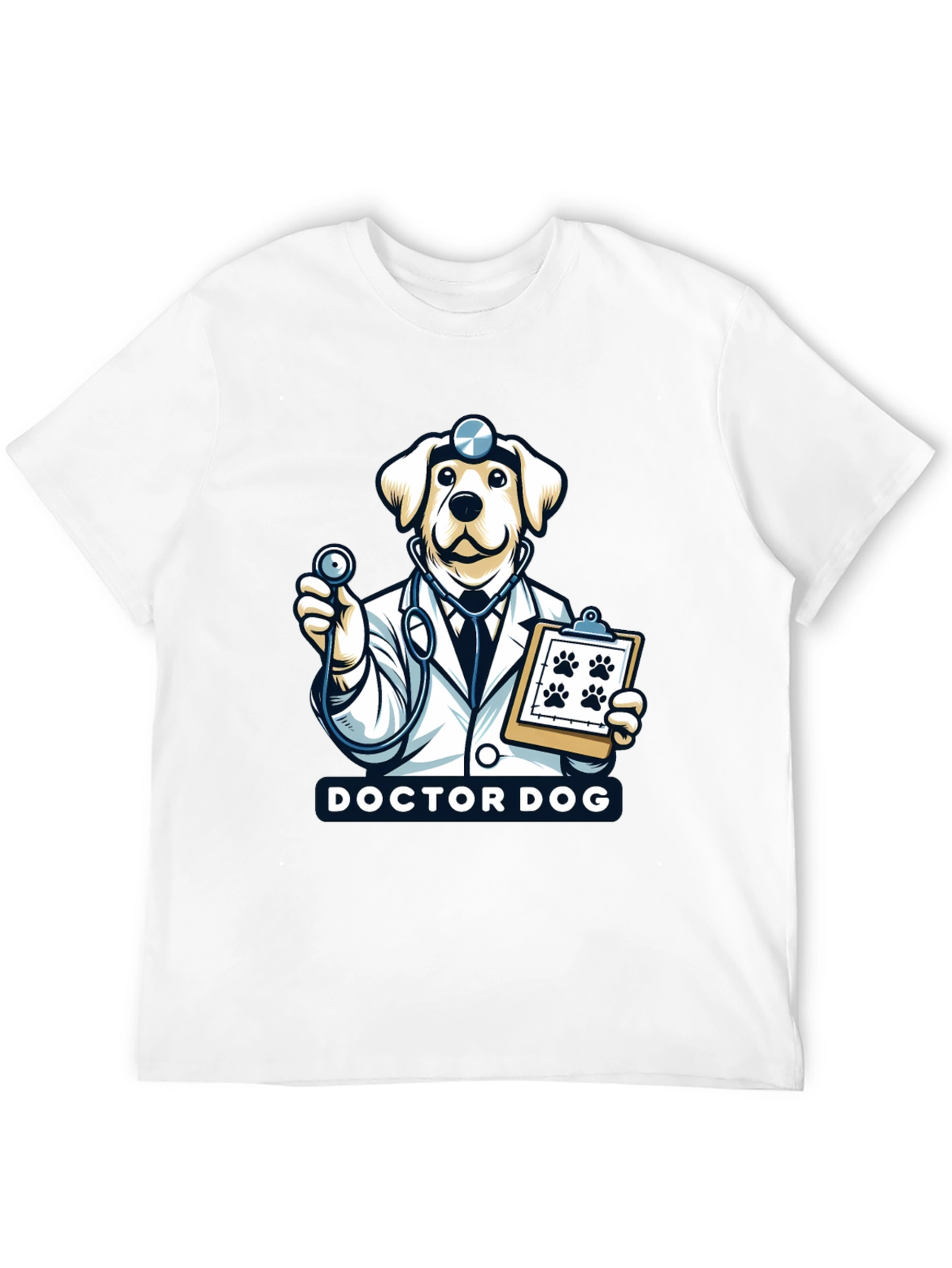 Doctor Dog T-Shirt - Cute Veterinarian Animal Tee