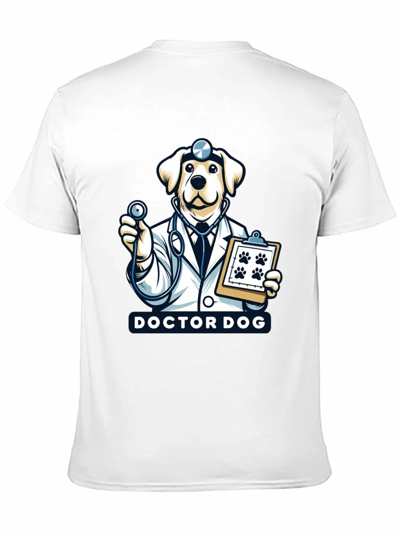 Doctor Dog T-Shirt - Cute Veterinarian Animal Tee