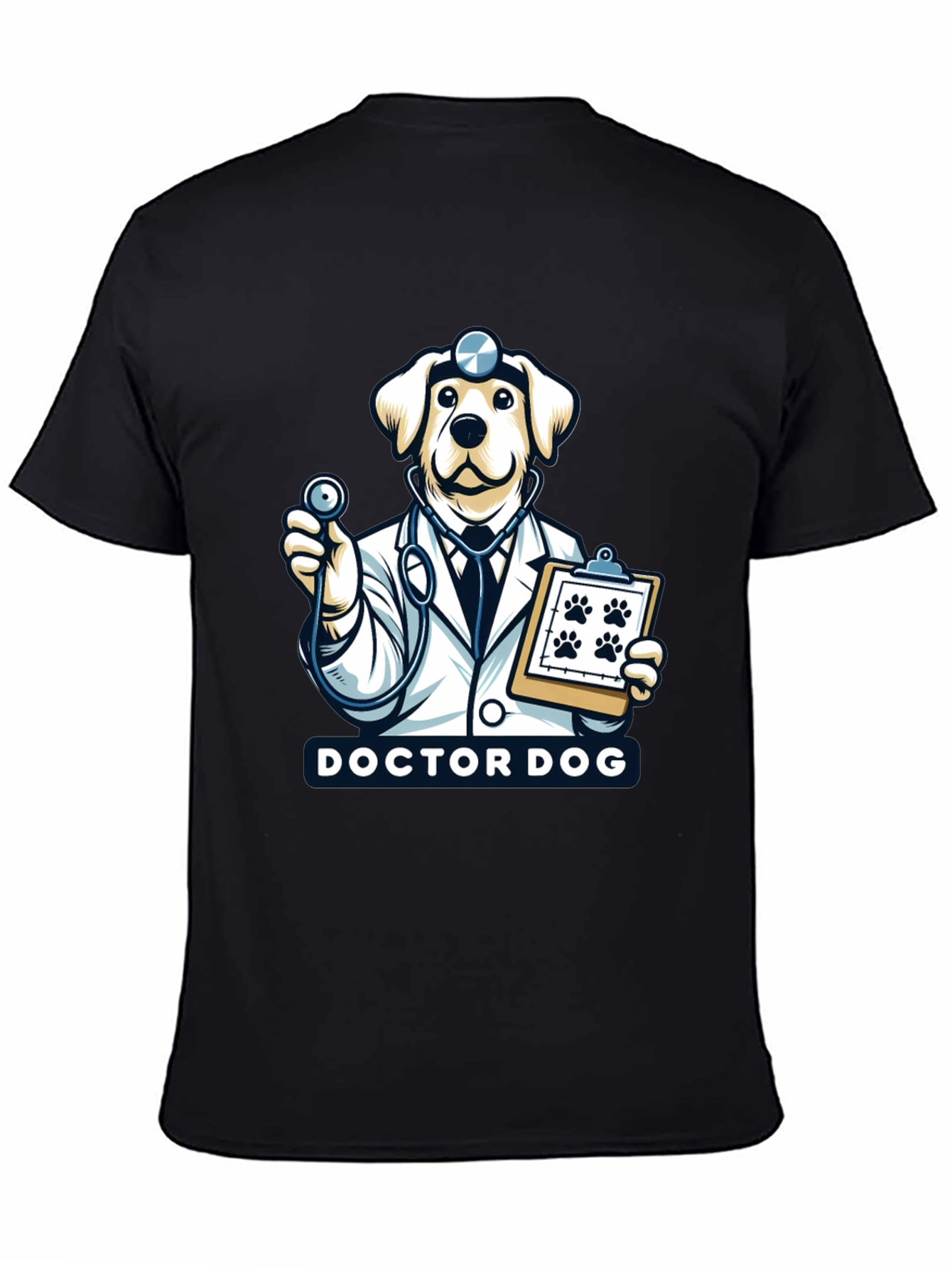 Doctor Dog T-Shirt - Cute Veterinarian Animal Tee