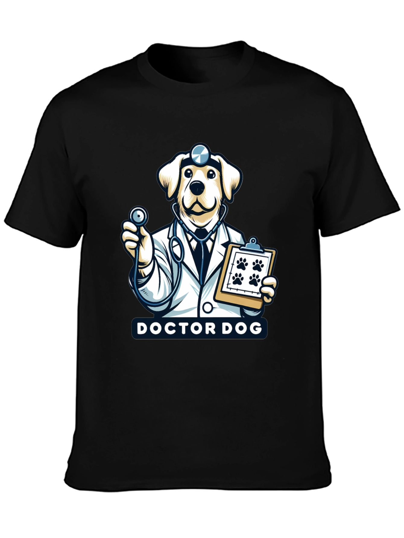 Doctor Dog T-Shirt - Cute Veterinarian Animal Tee