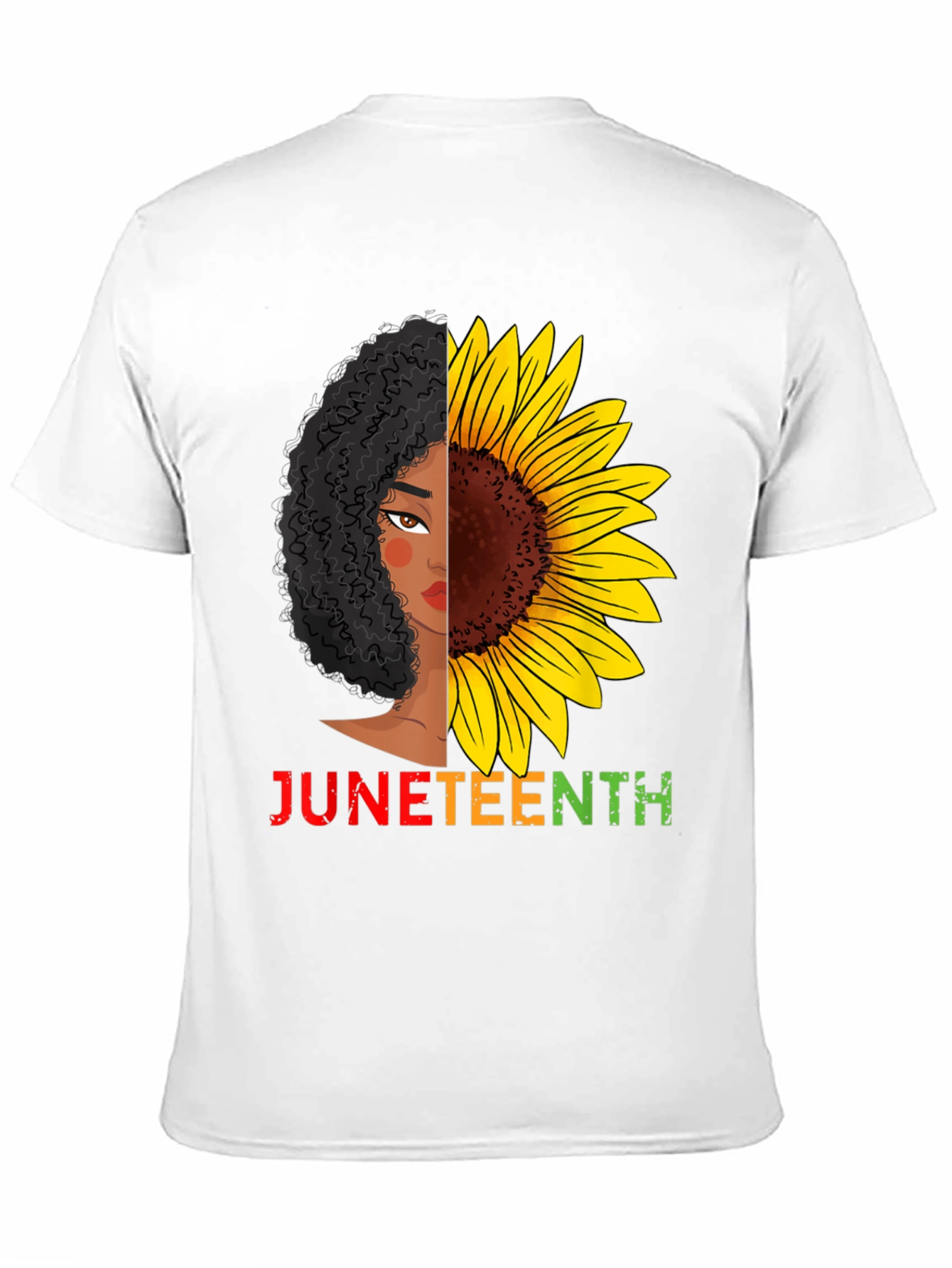Juneteenth Sunflower T-Shirt