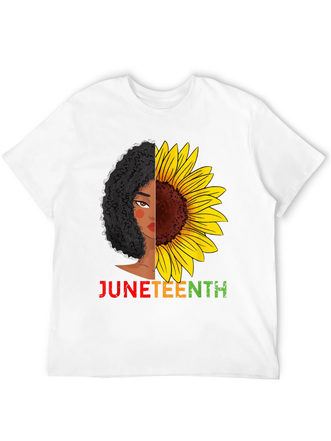 Juneteenth Sunflower T-Shirt