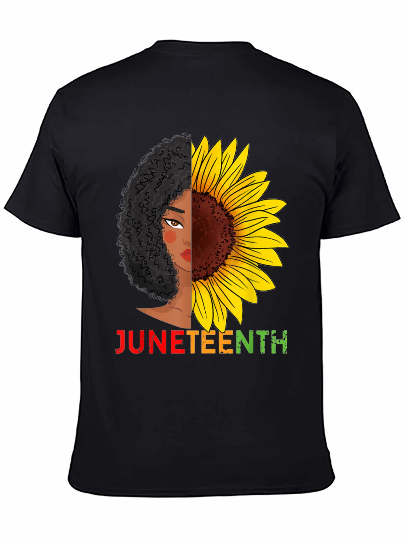 Juneteenth Sunflower T-Shirt