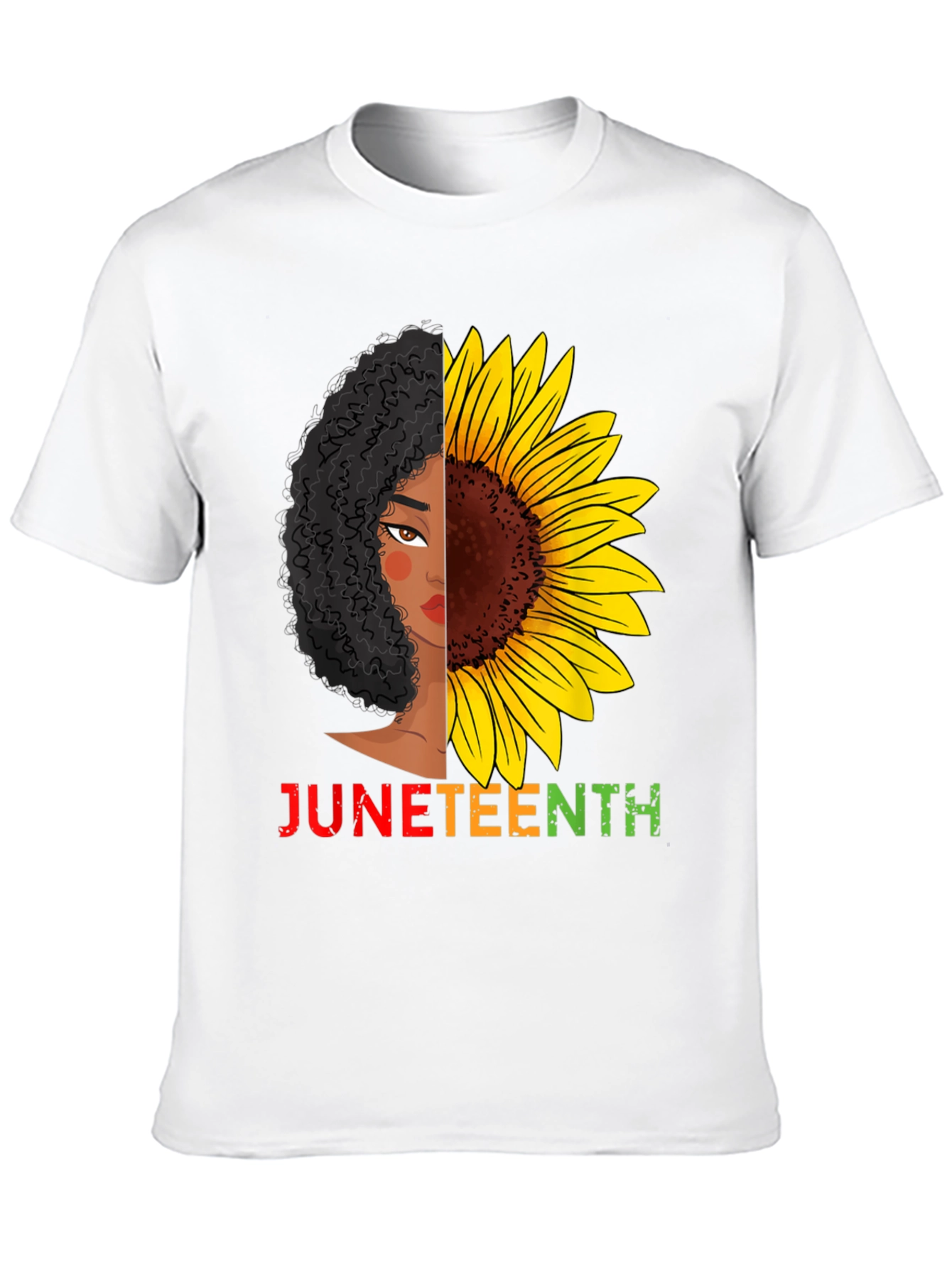 Juneteenth Sunflower T-Shirt