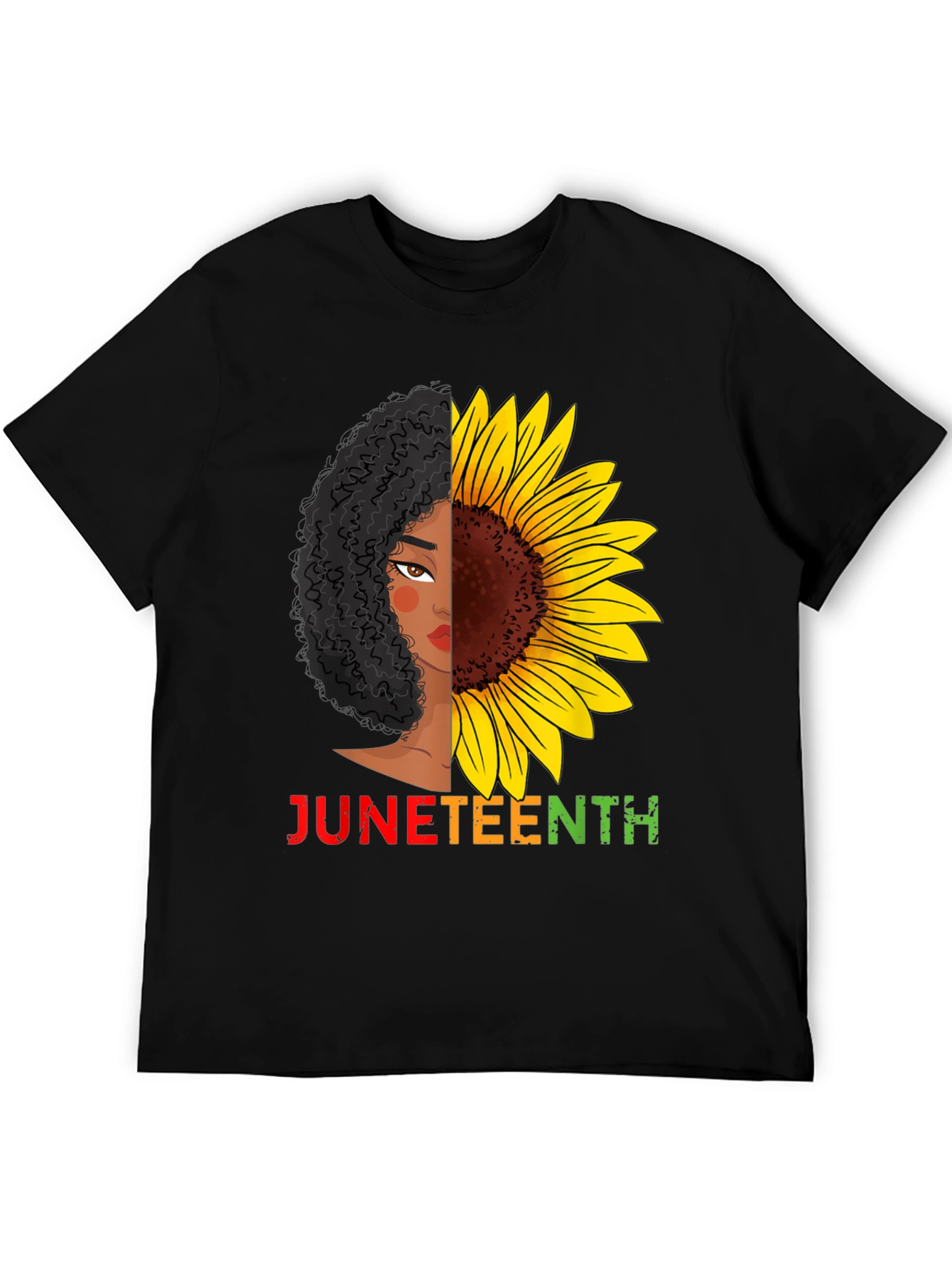 Juneteenth Sunflower T-Shirt