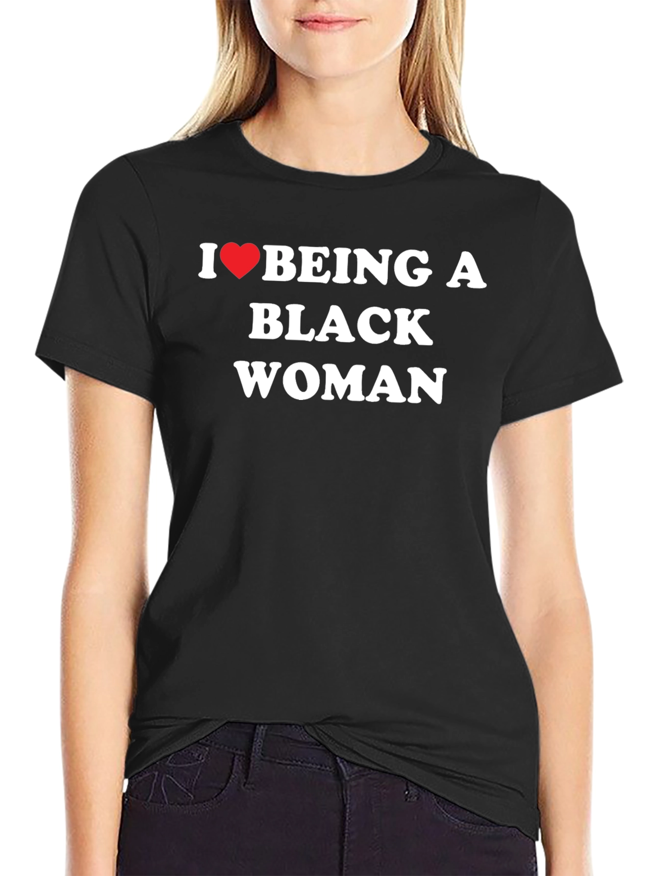 I Heart Being A Black Woman T-Shirt