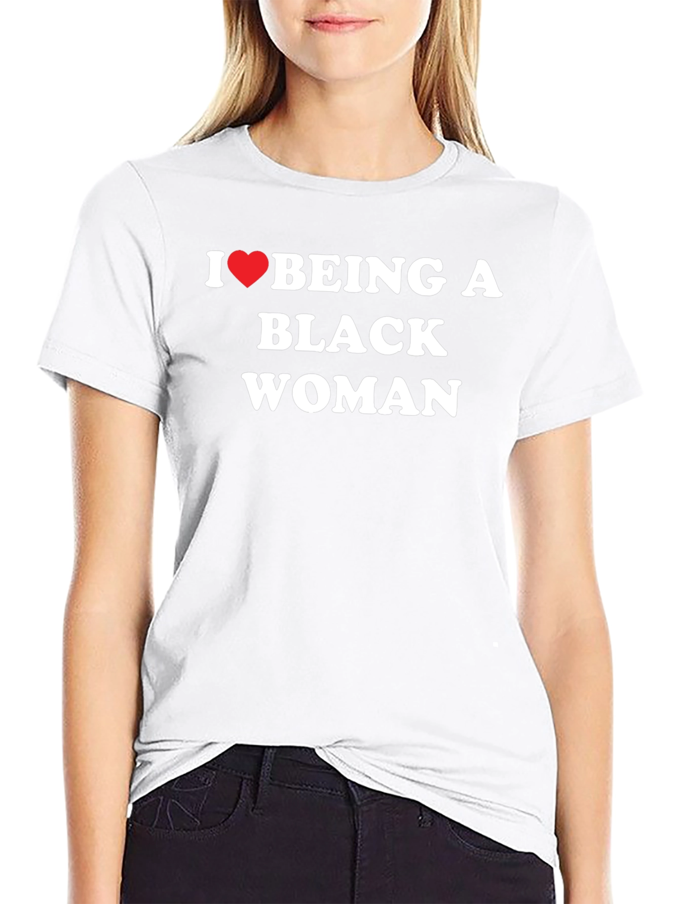 I Heart Being A Black Woman T-Shirt