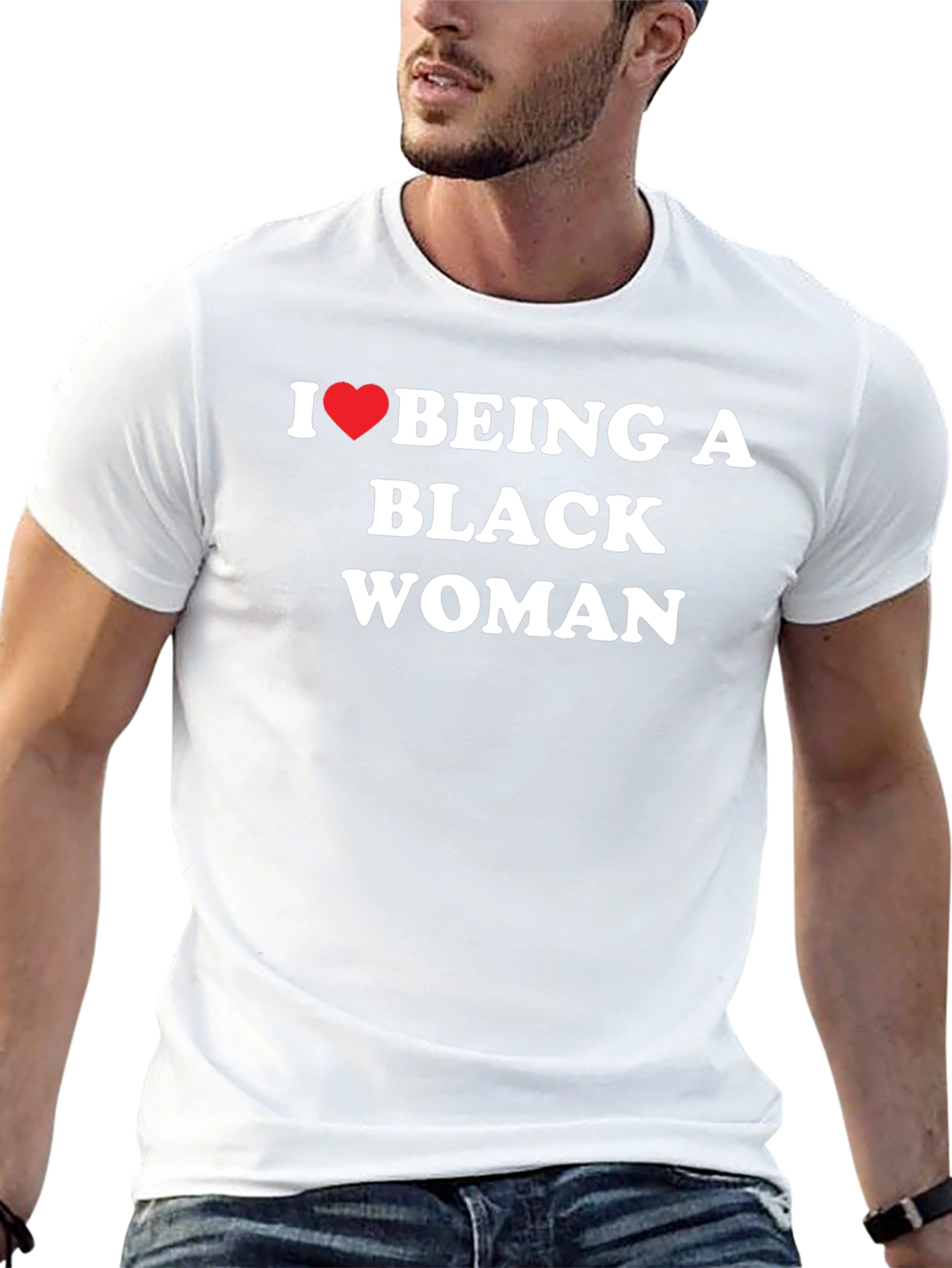 I Heart Being A Black Woman T-Shirt