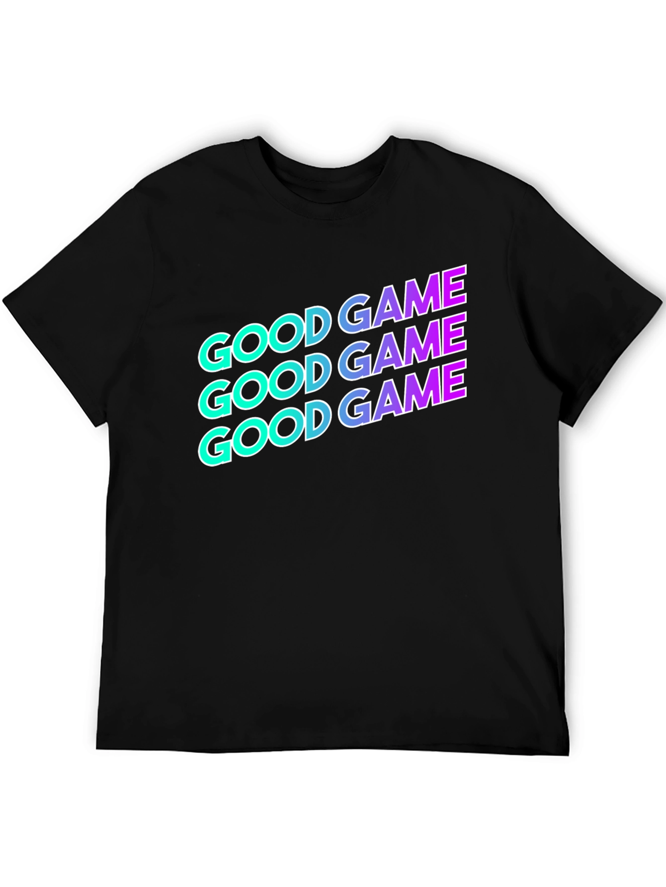 Good Game Graphic T-Shirt - Black