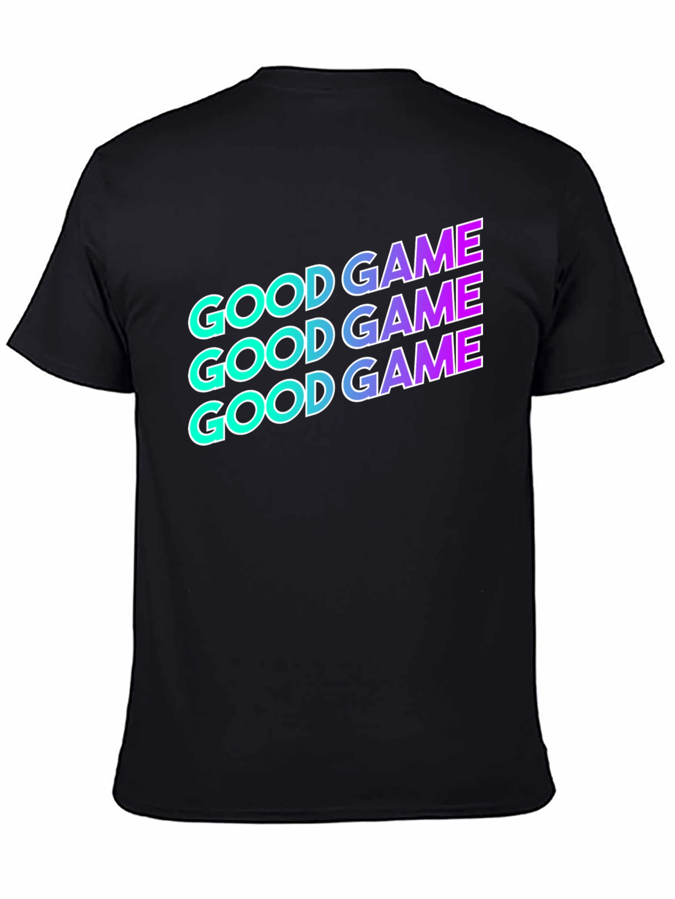 Good Game Graphic T-Shirt - Black