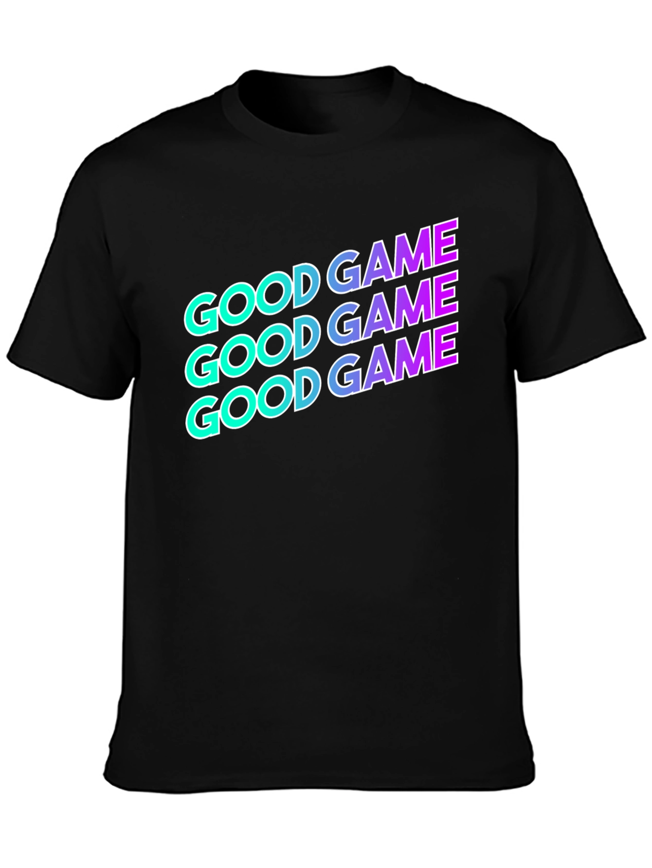 Good Game Graphic T-Shirt - Black