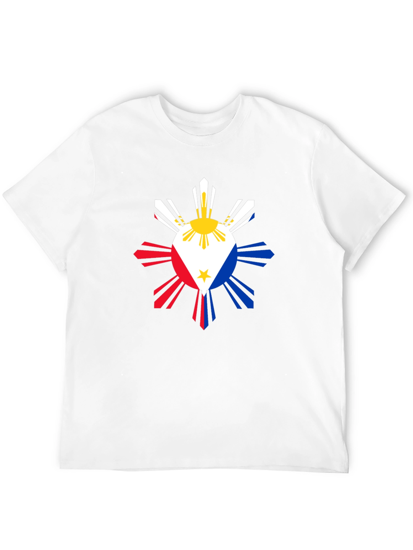 Philippine Flag Inspired Graphic Tee