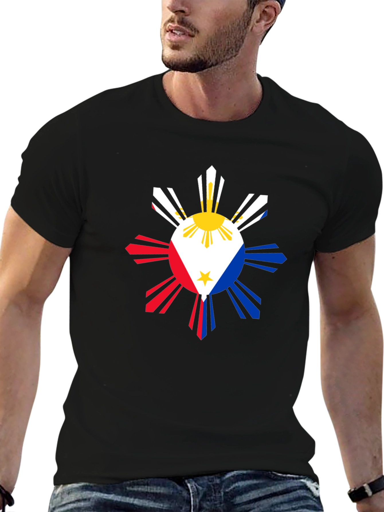 Philippine Flag Inspired Graphic Tee