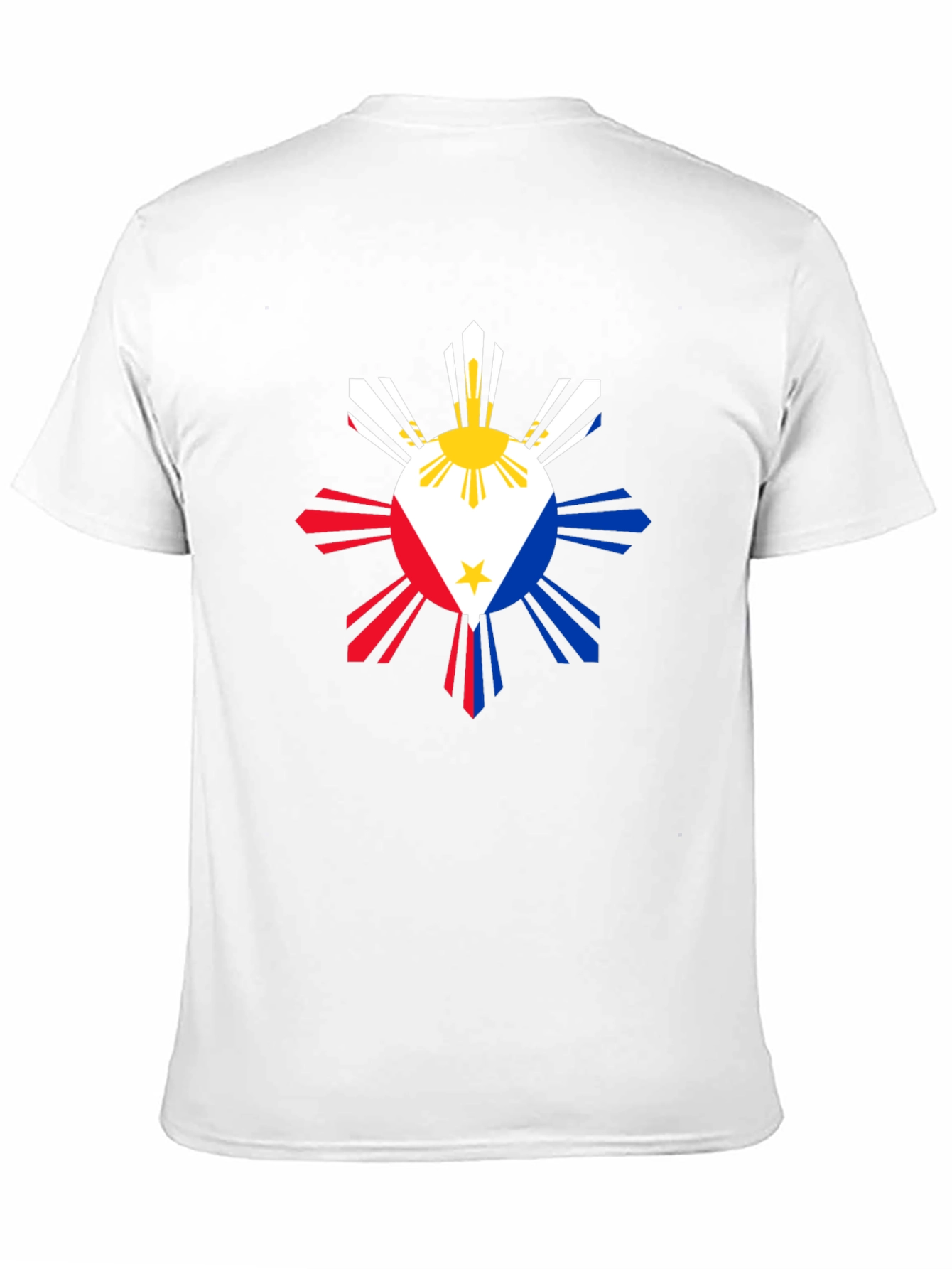 Philippine Flag Inspired Graphic Tee