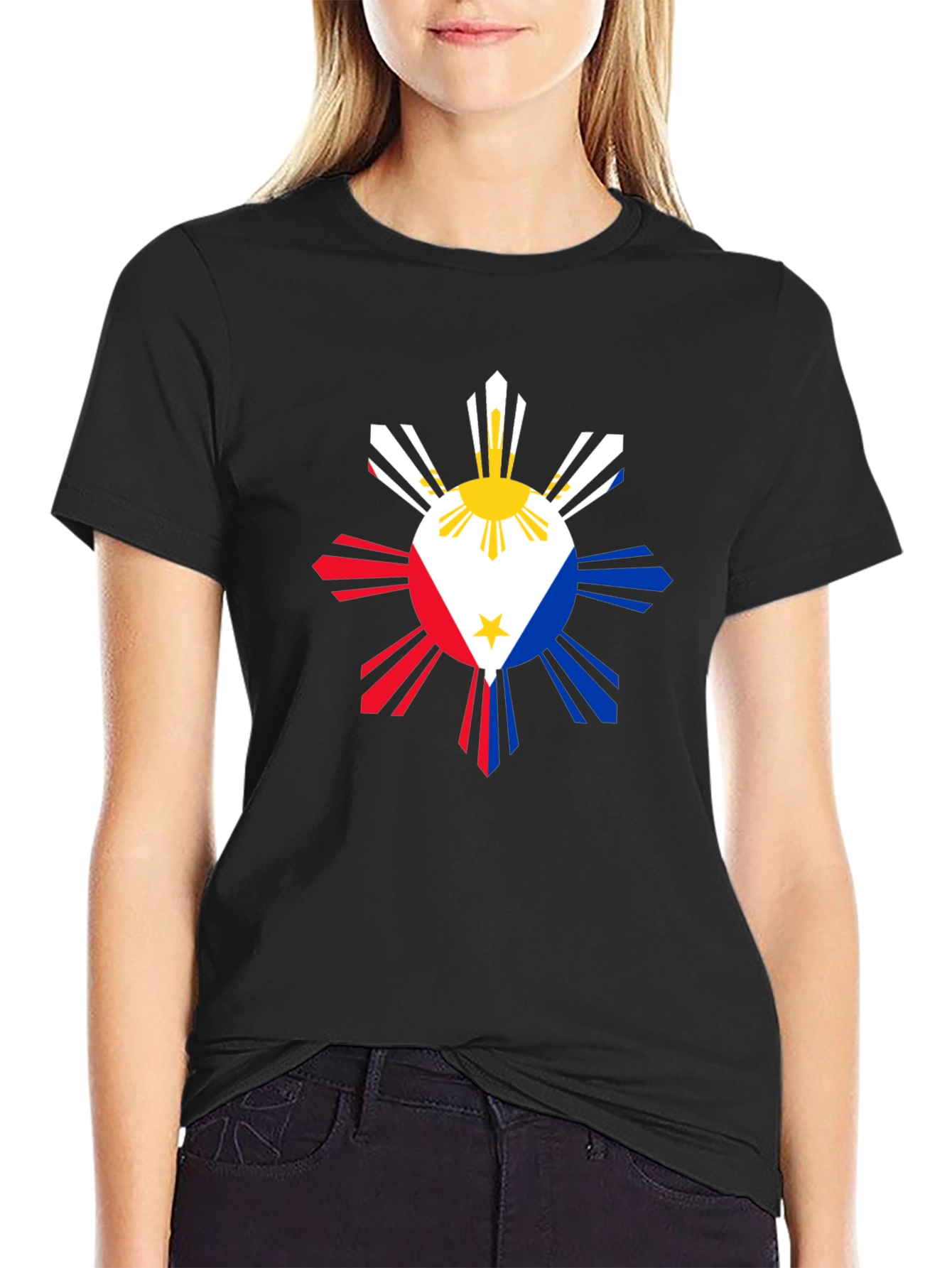 Philippine Flag Inspired Graphic Tee