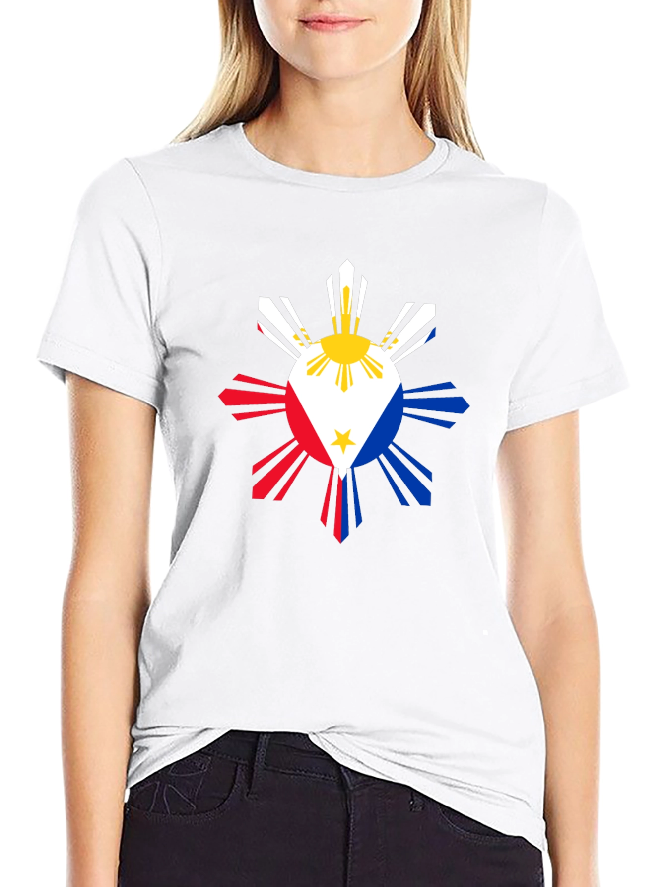 Philippine Flag Inspired Graphic Tee