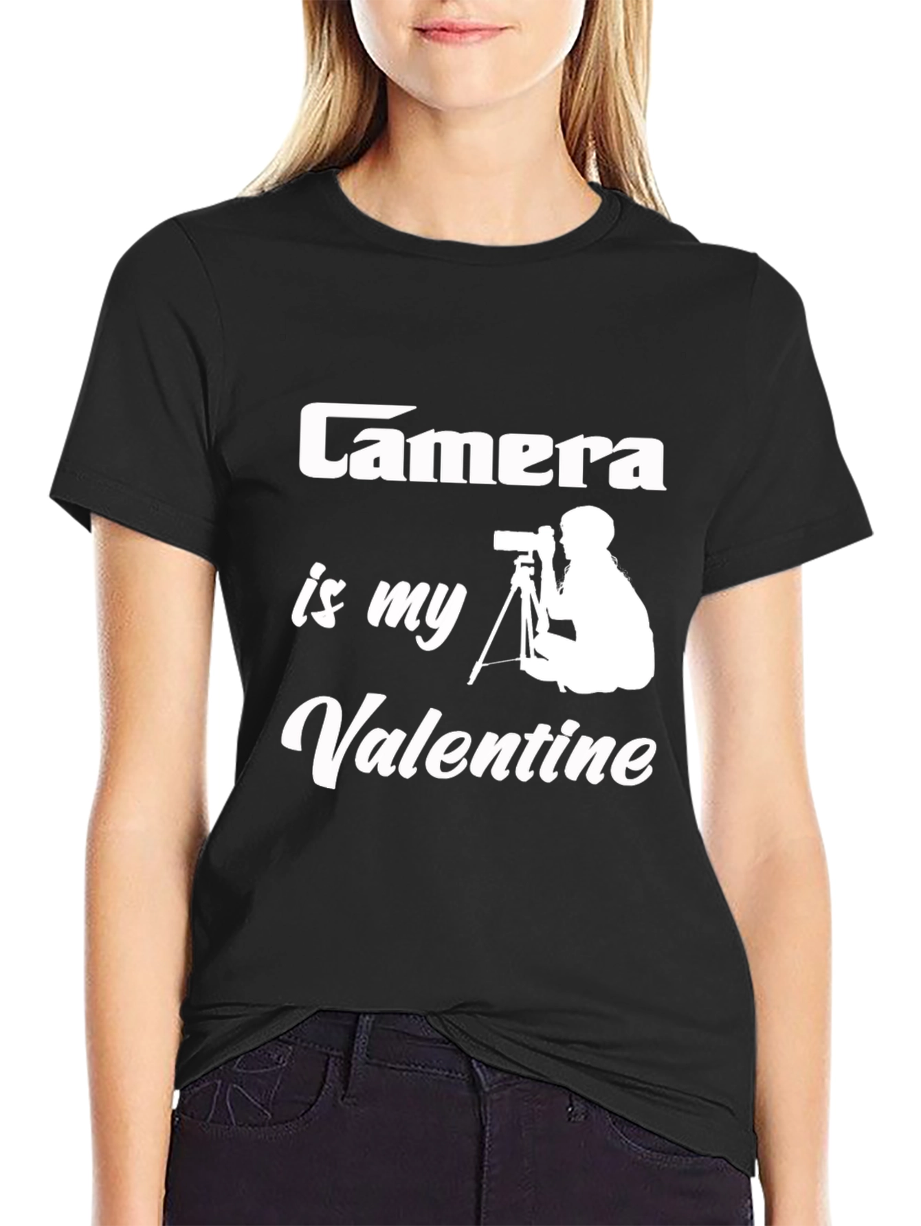 Camera Is My Valentine Graphic Tee