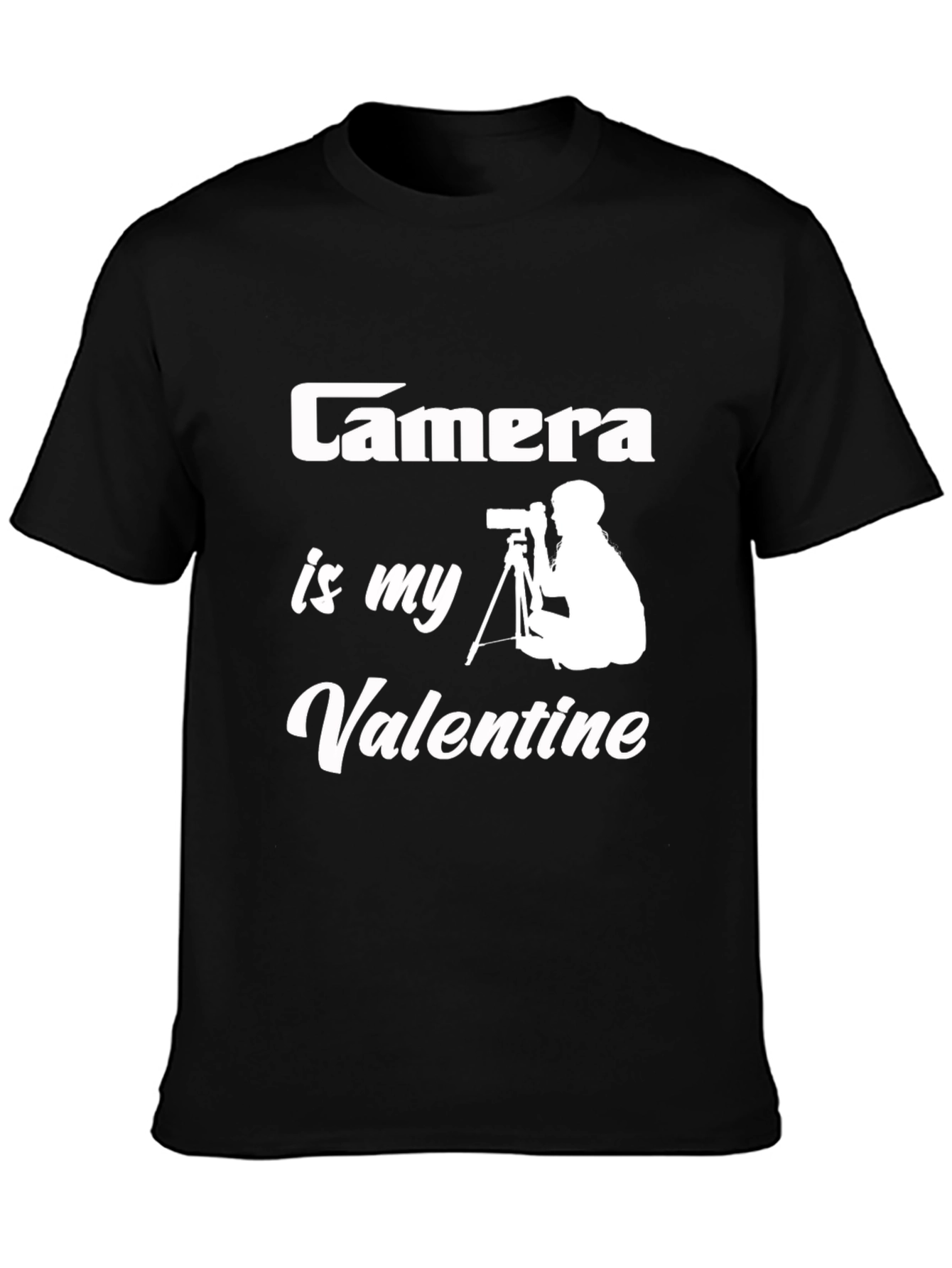 Camera Is My Valentine Graphic Tee