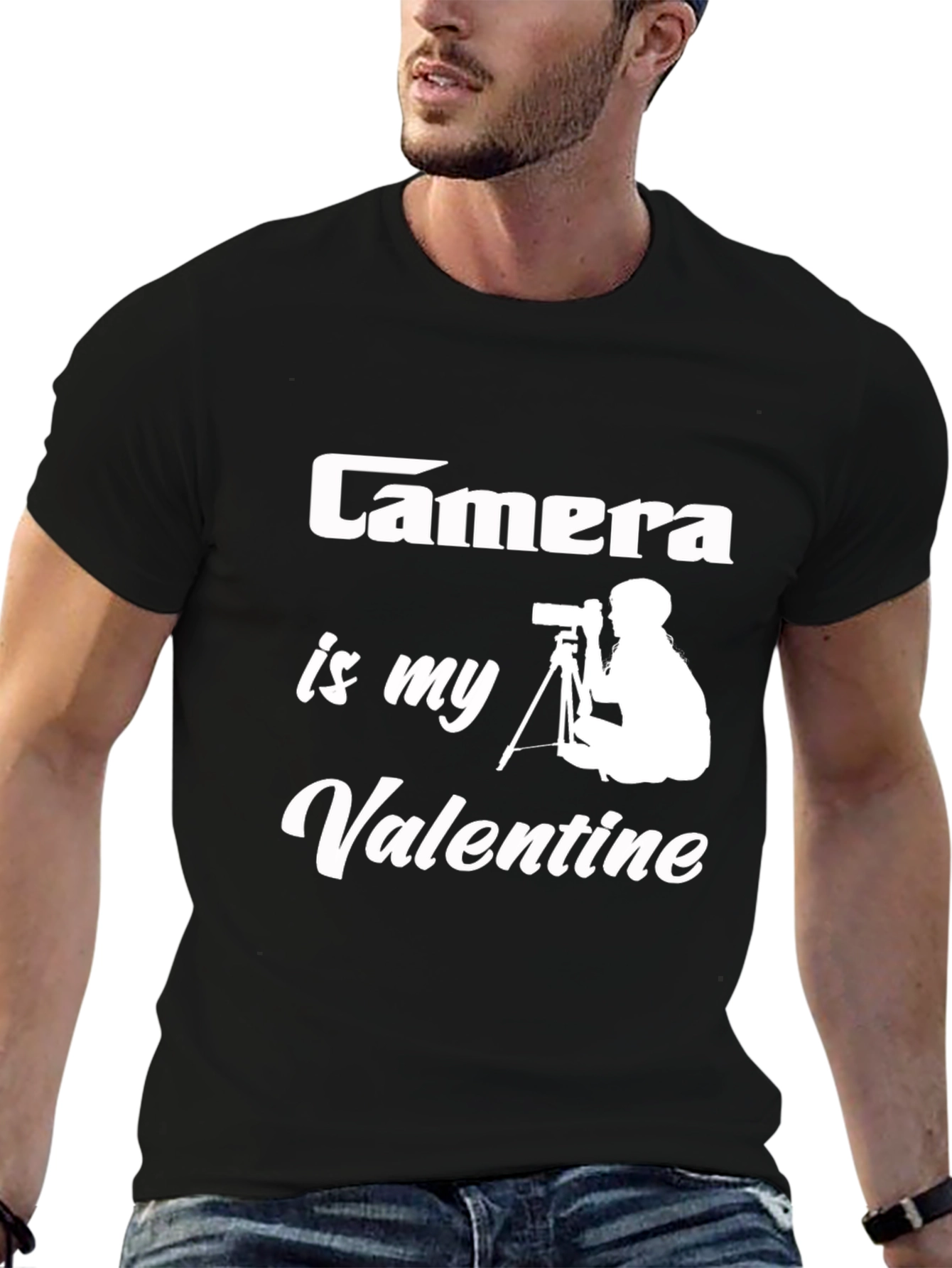 Camera Is My Valentine Graphic Tee