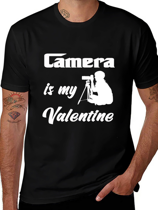 Camera Is My Valentine Graphic Tee