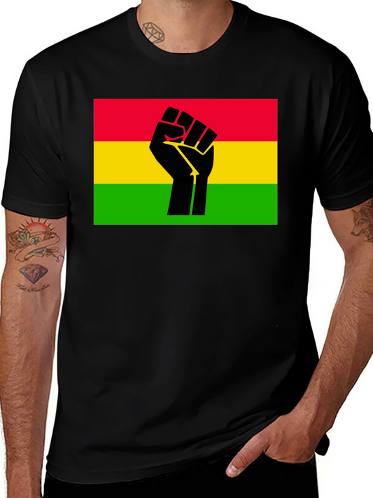 Pan-African Fist T-Shirt - Black Unity