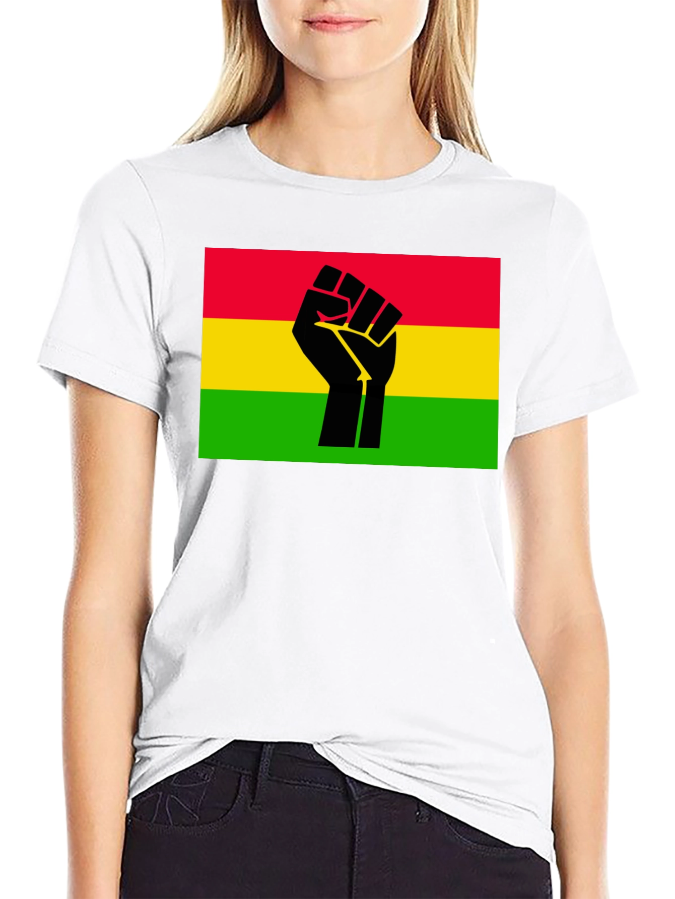 Pan-African Fist T-Shirt - Black Unity