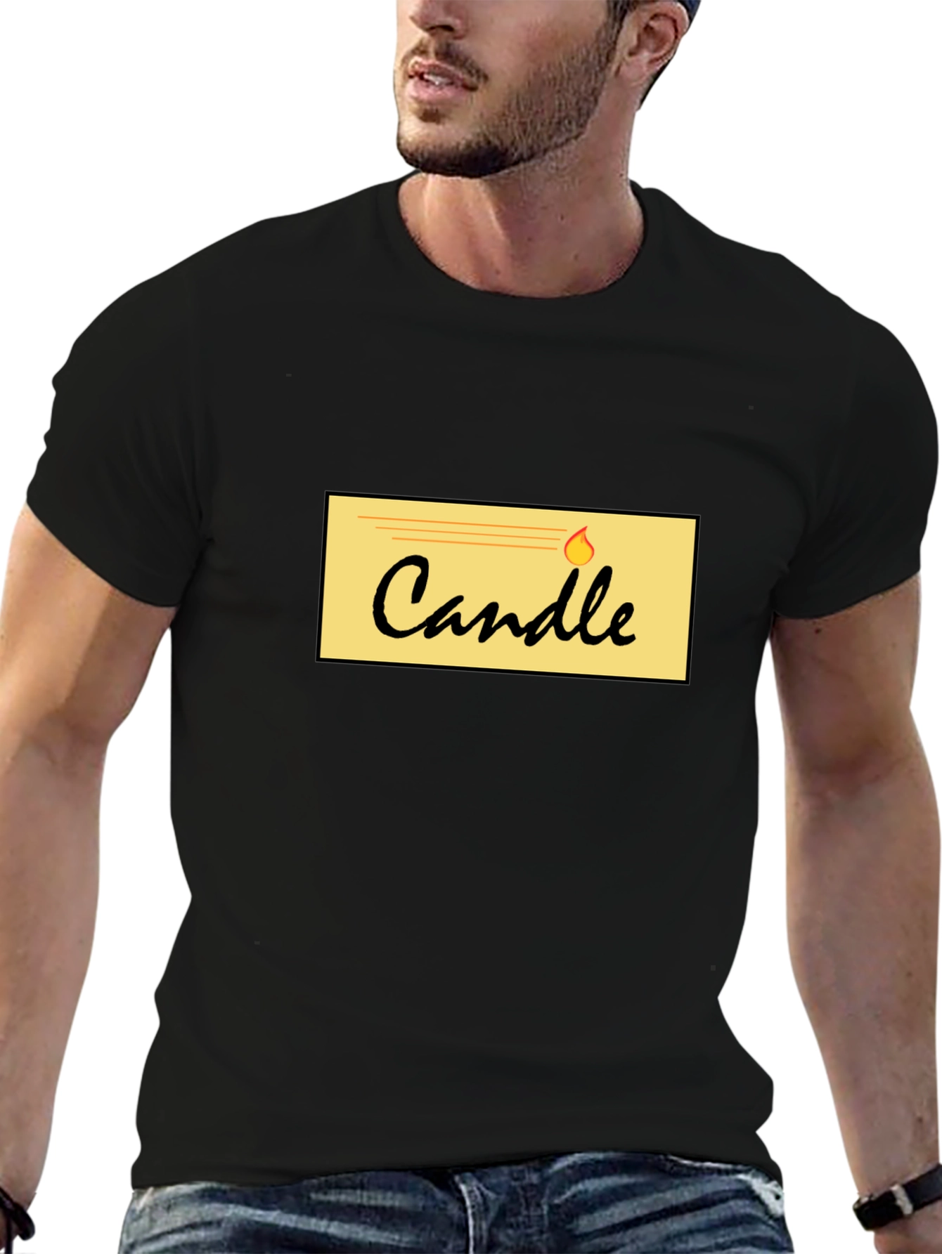 Black Candle Graphic Tee