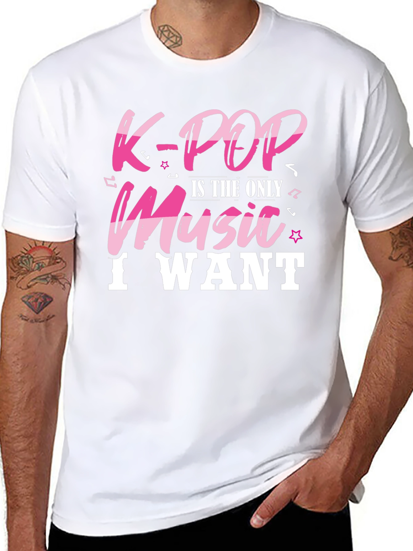 K-Pop is the Only Music I Want T-Shirt