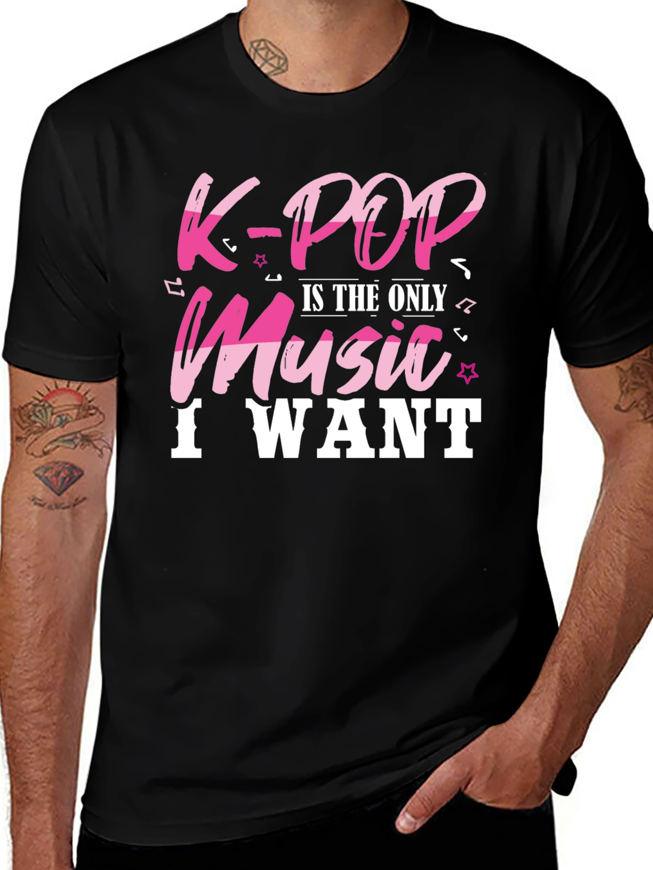 K-Pop is the Only Music I Want T-Shirt