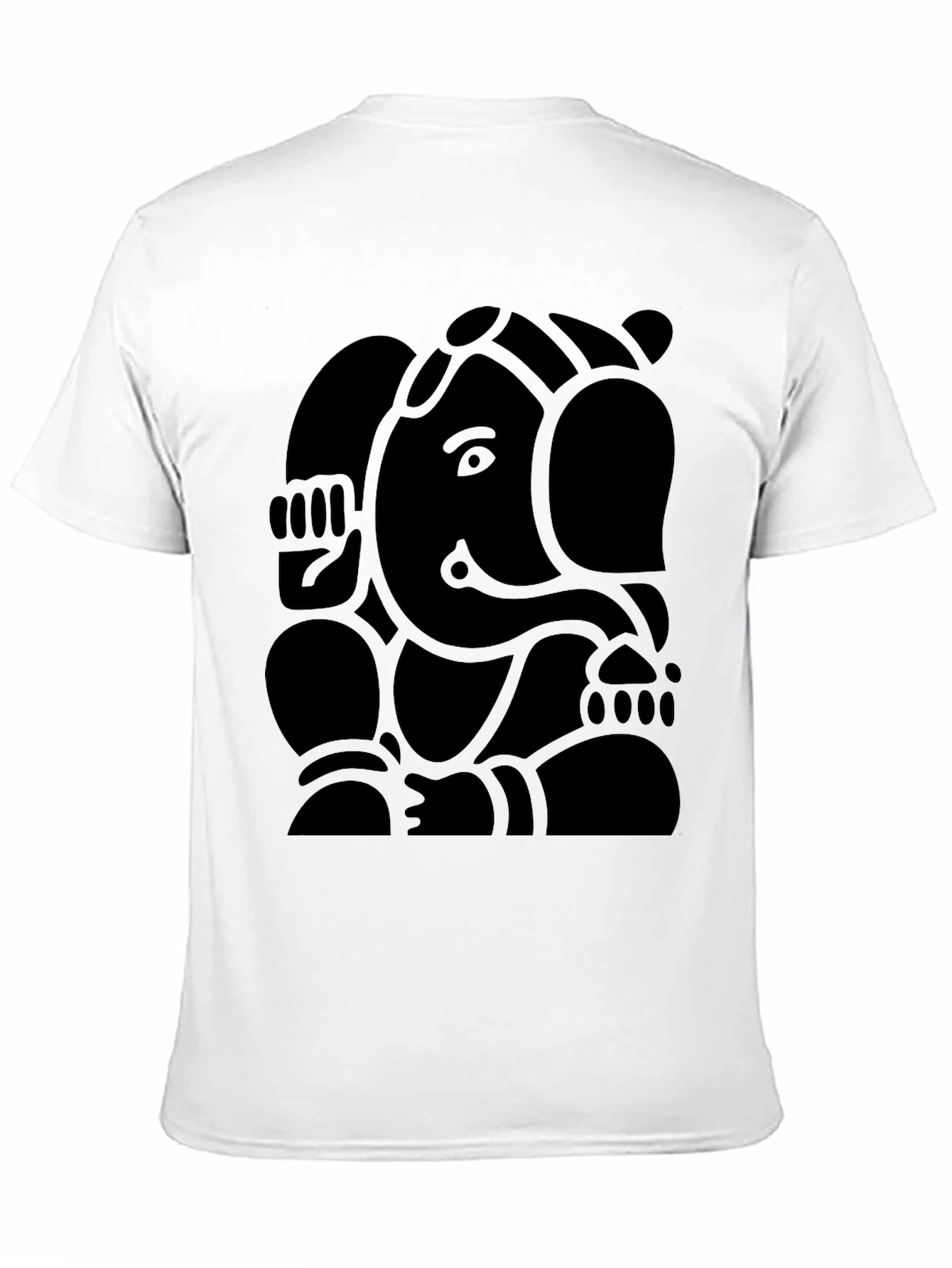 Ganesha Graphic Black T-Shirt