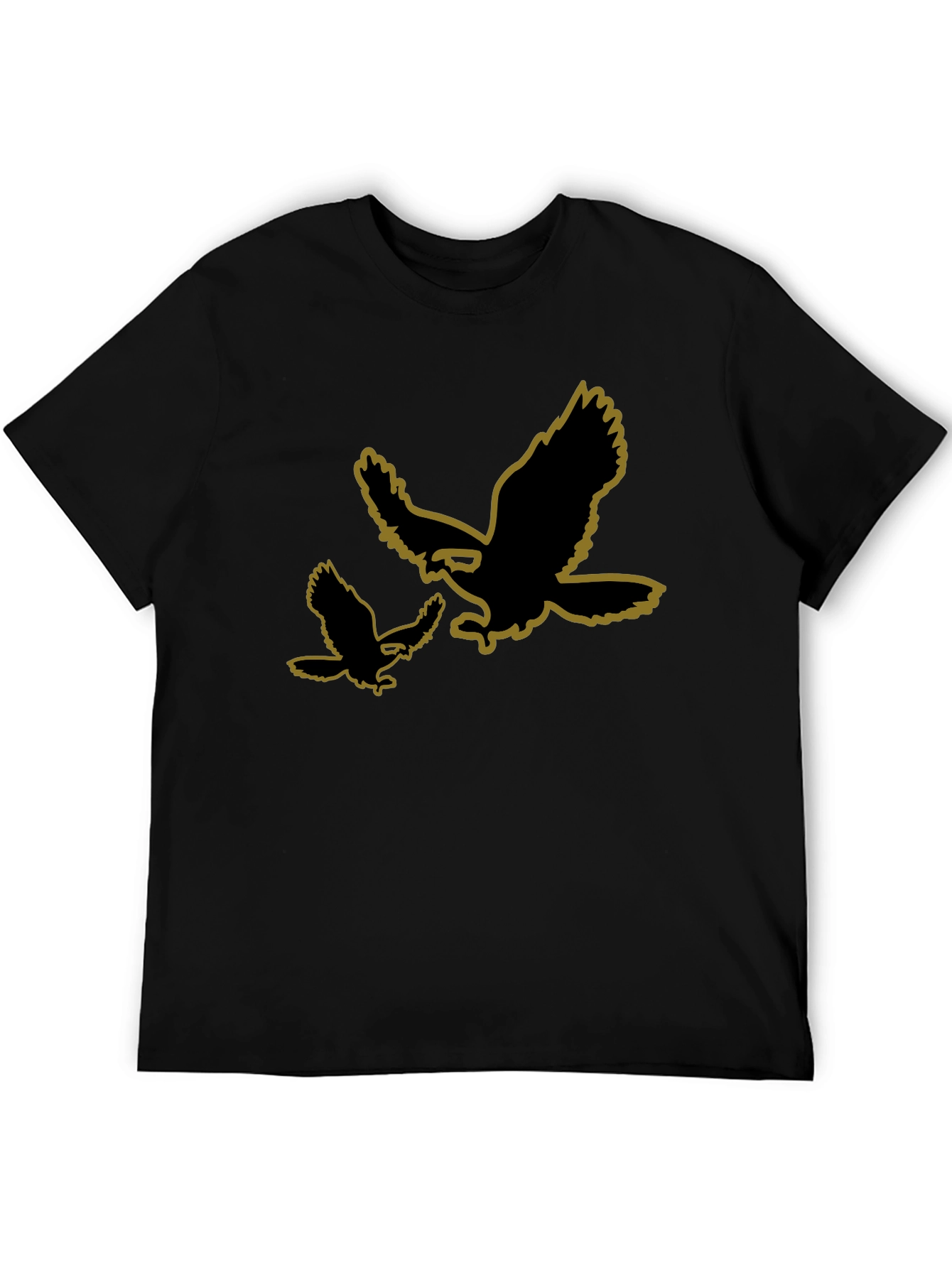 Eagle Silhouette Black T-Shirt