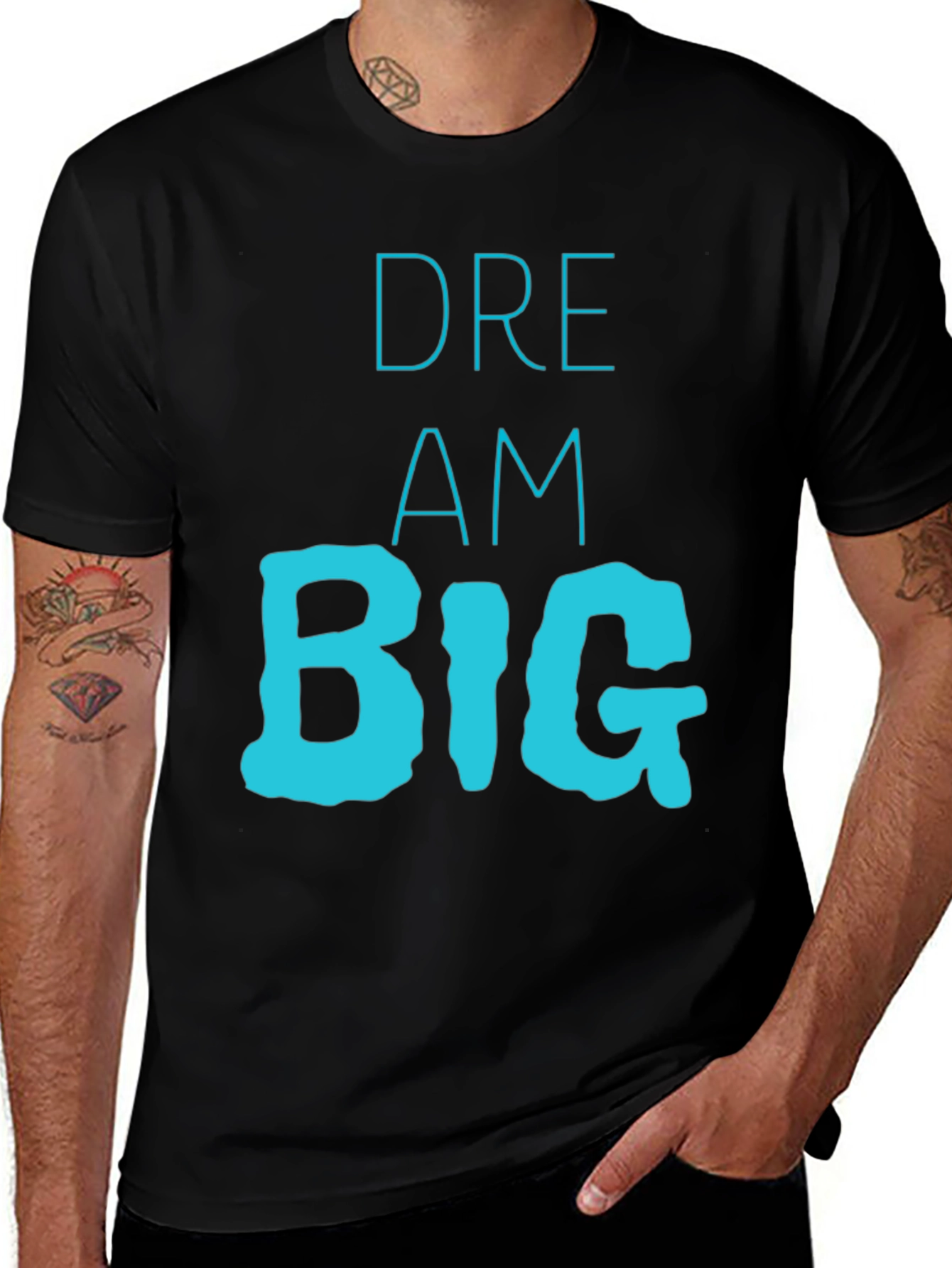 Dream Big Graphic Tee - Motivational T-Shirt