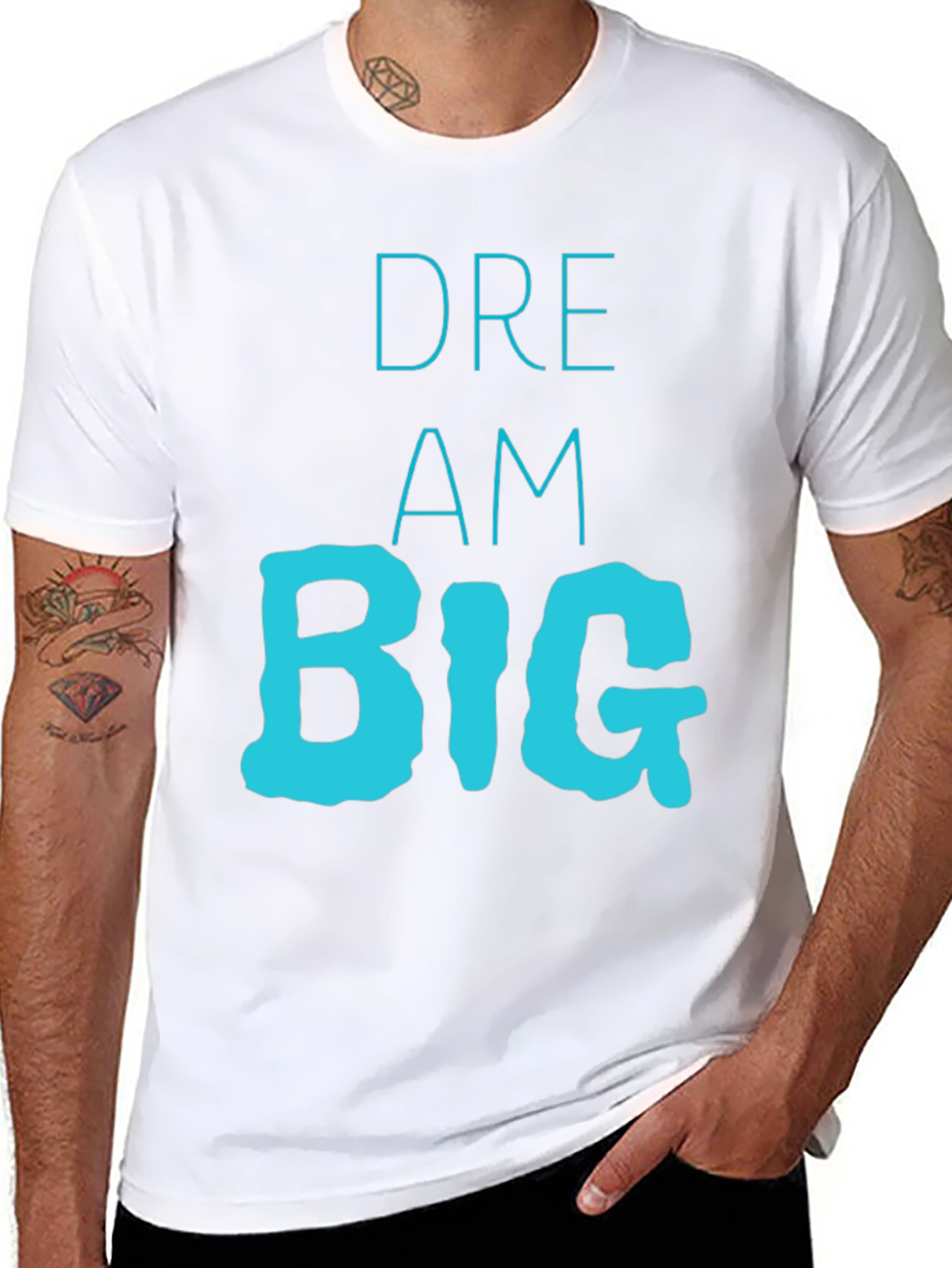 Dream Big Graphic Tee - Motivational T-Shirt