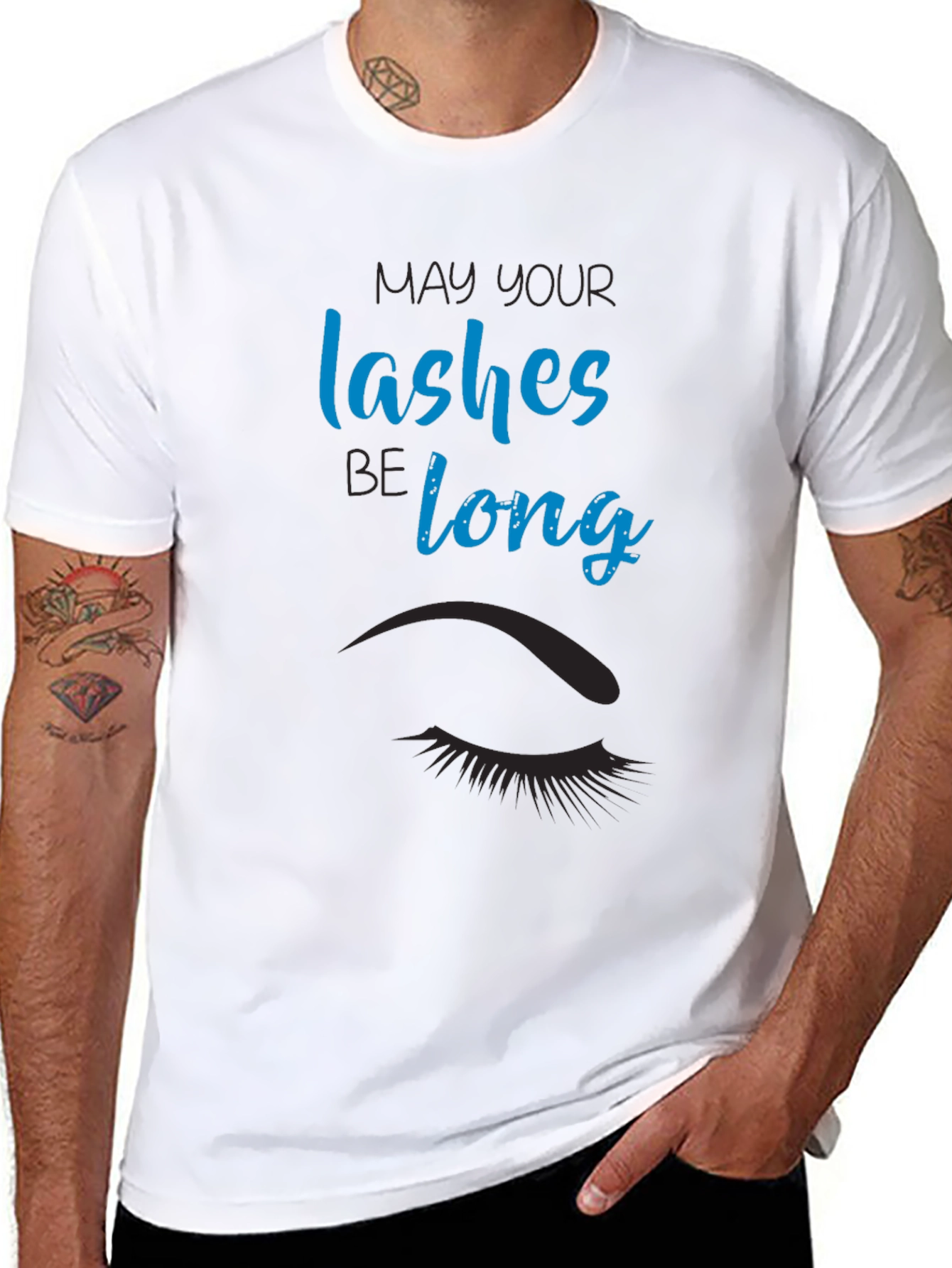 May Your Lashes Be Long Graphic Tee
