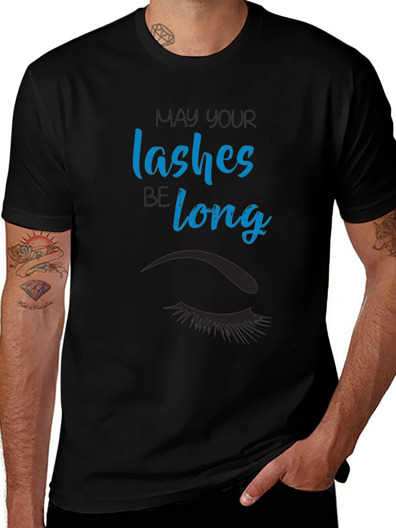 May Your Lashes Be Long Graphic Tee