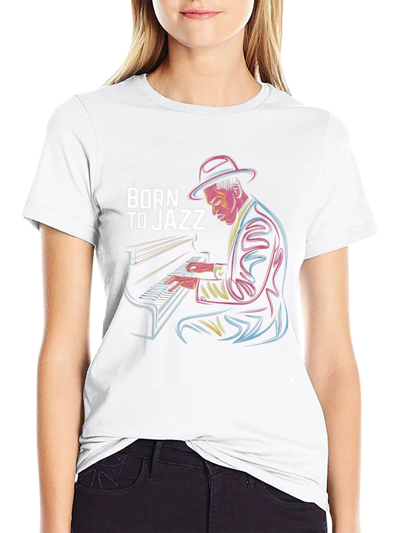 Born To Jazz Graphic Tee