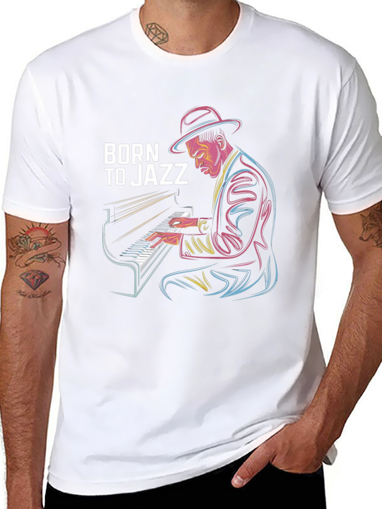Born To Jazz Graphic Tee