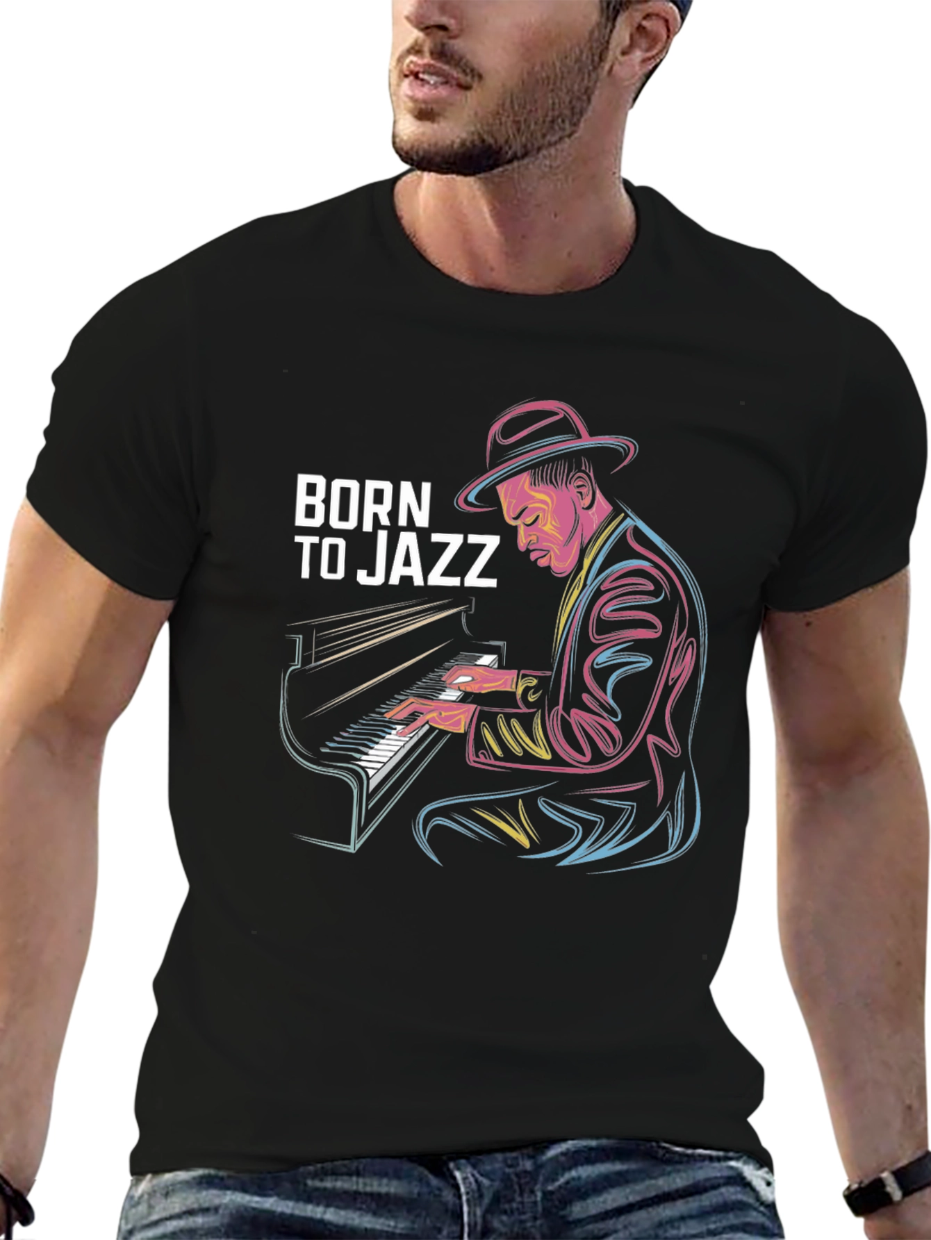 Born To Jazz Graphic Tee