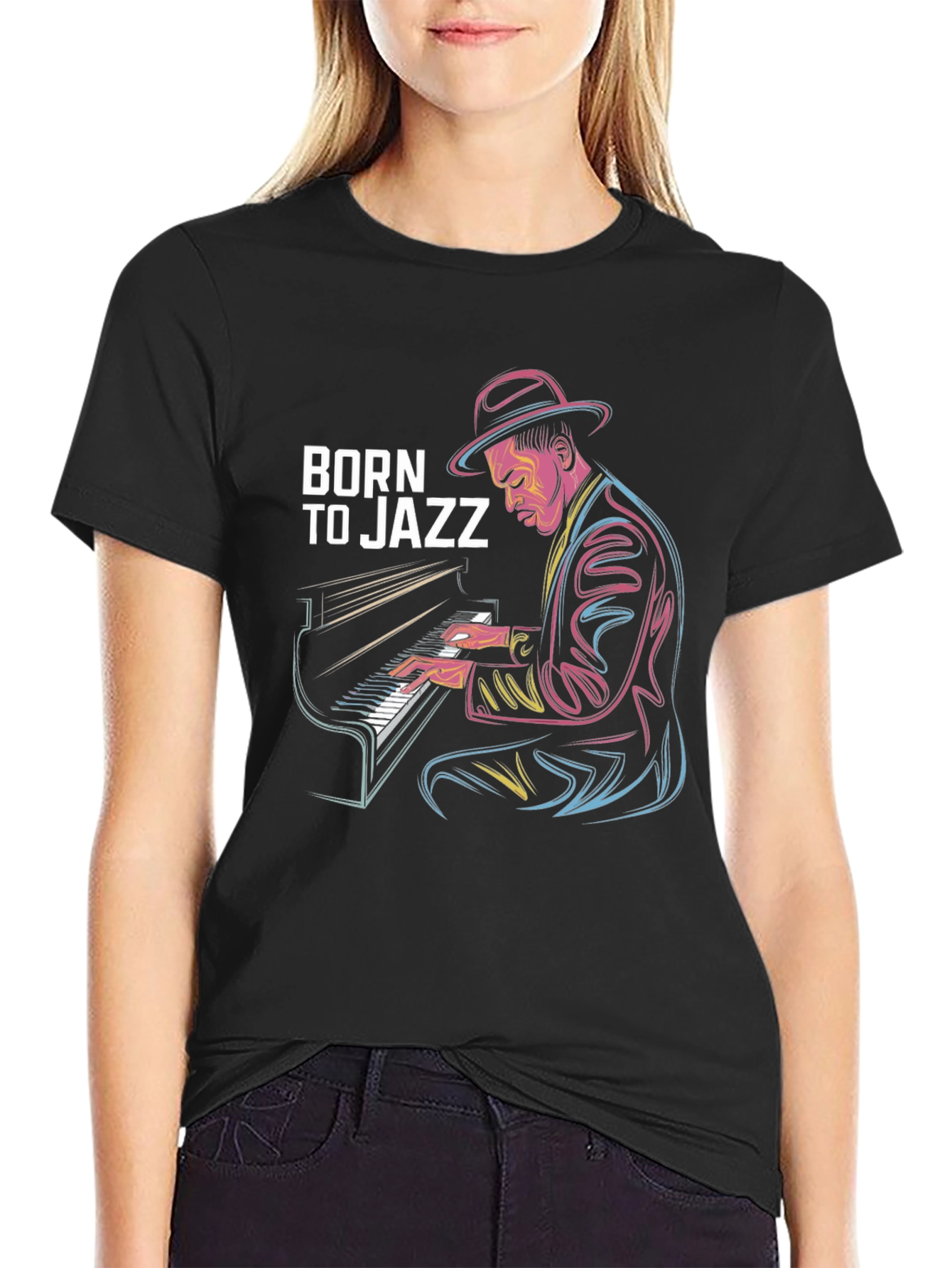 Born To Jazz Graphic Tee