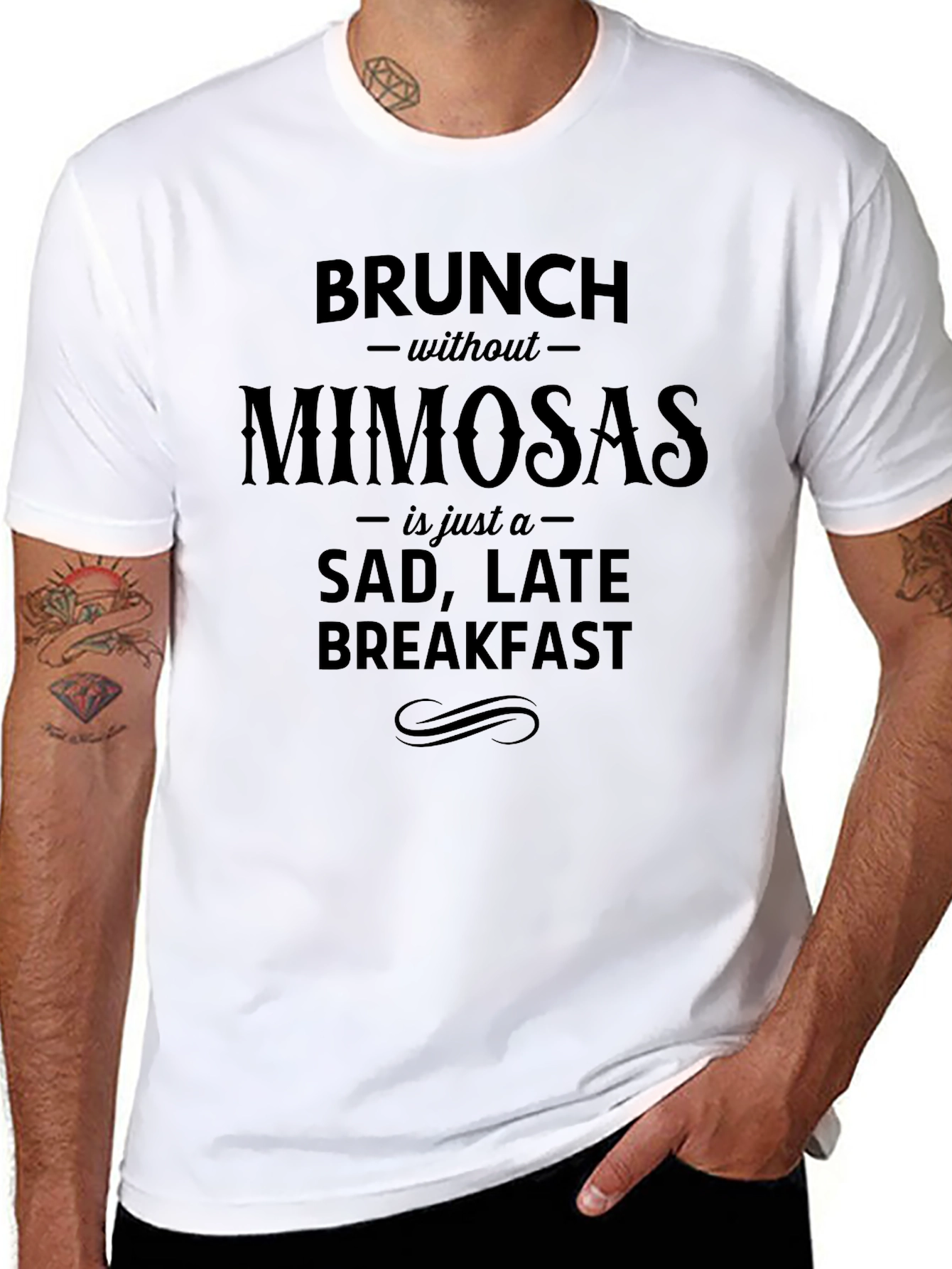 Brunch Without Mimosas T-Shirt - Funny Brunch Tee