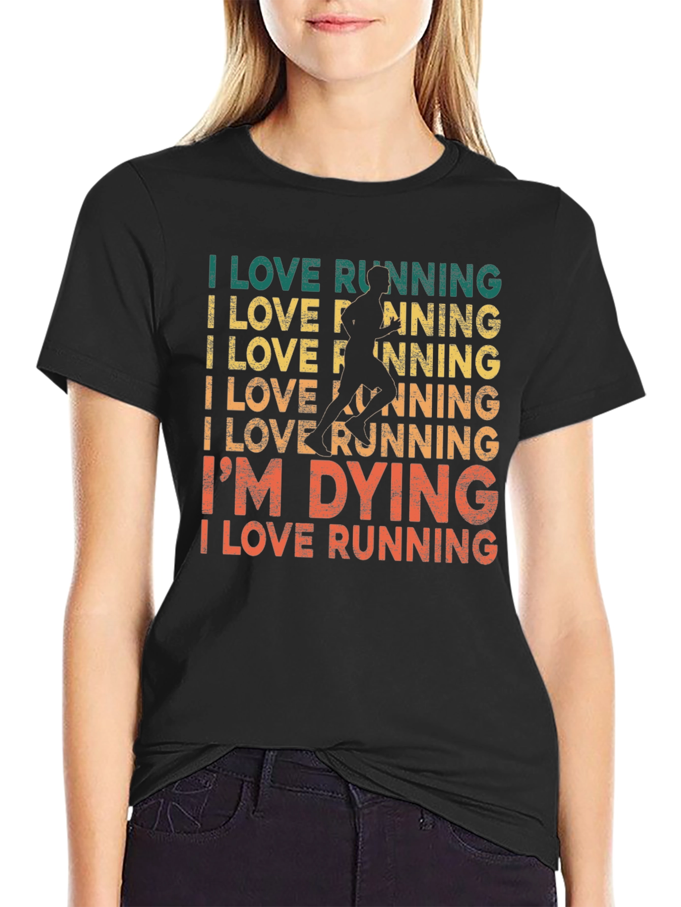 I Love Running T-Shirt - Funny Runners Tee