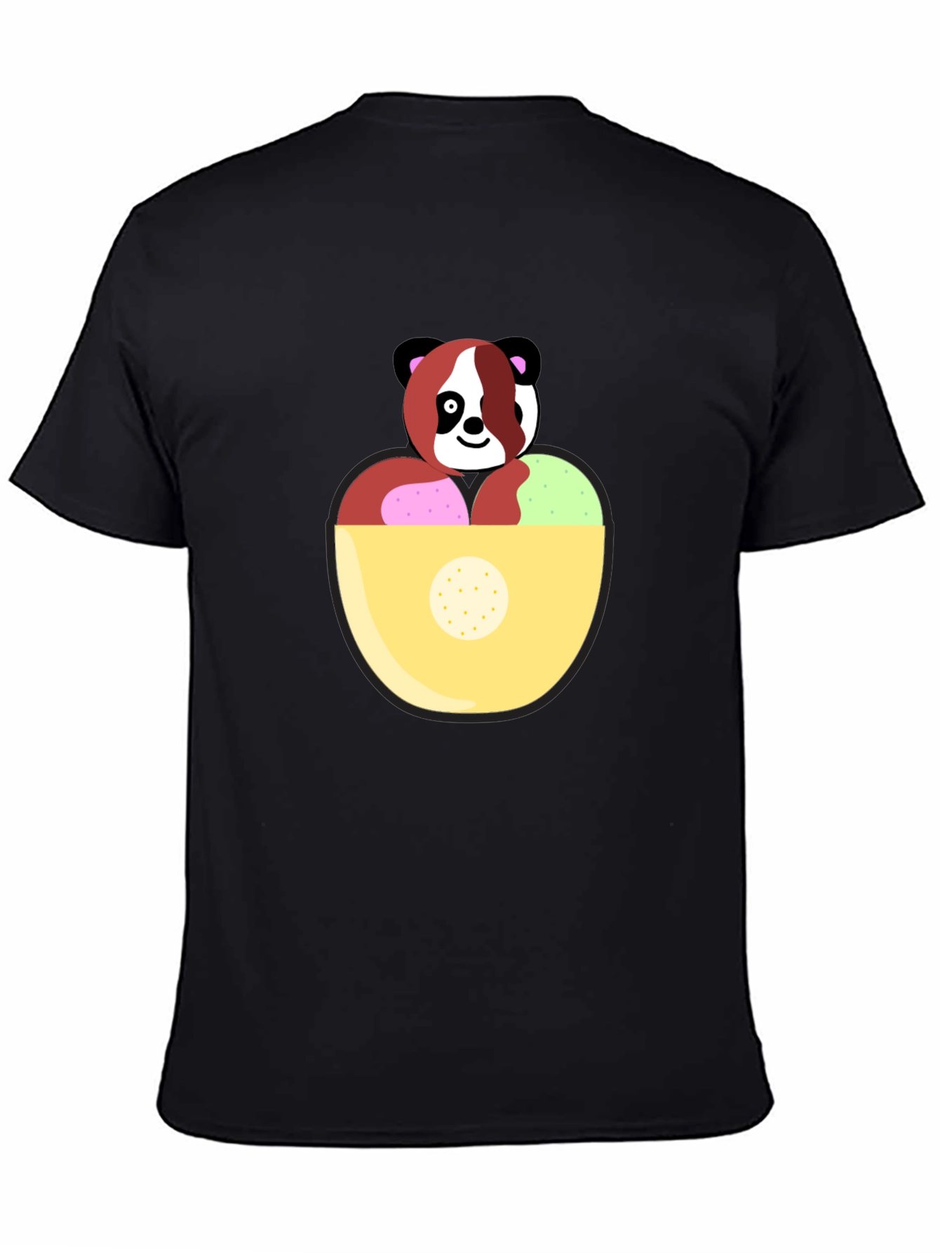 Panda Ice Cream Graphic Tee