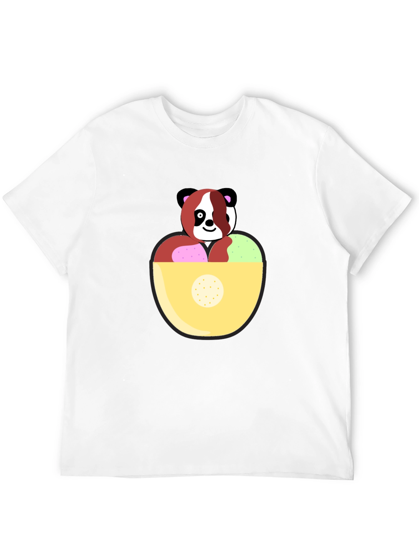 Panda Ice Cream Graphic Tee