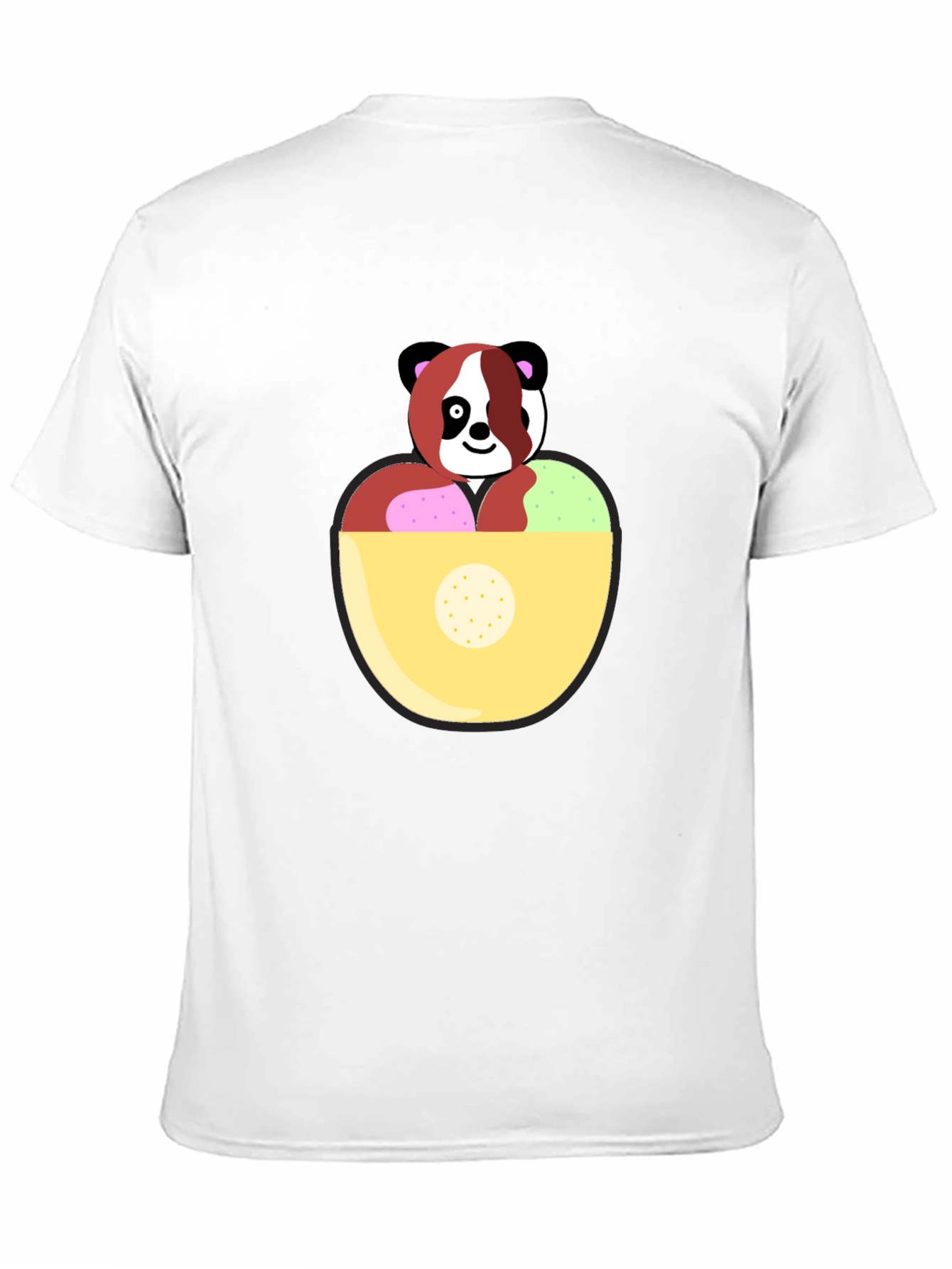 Panda Ice Cream Graphic Tee