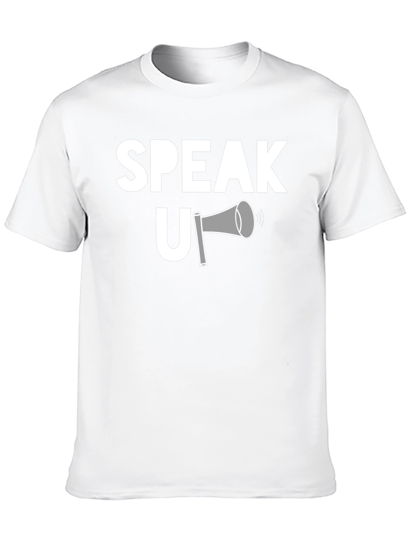 Speak Up Graphic T-Shirt - Black